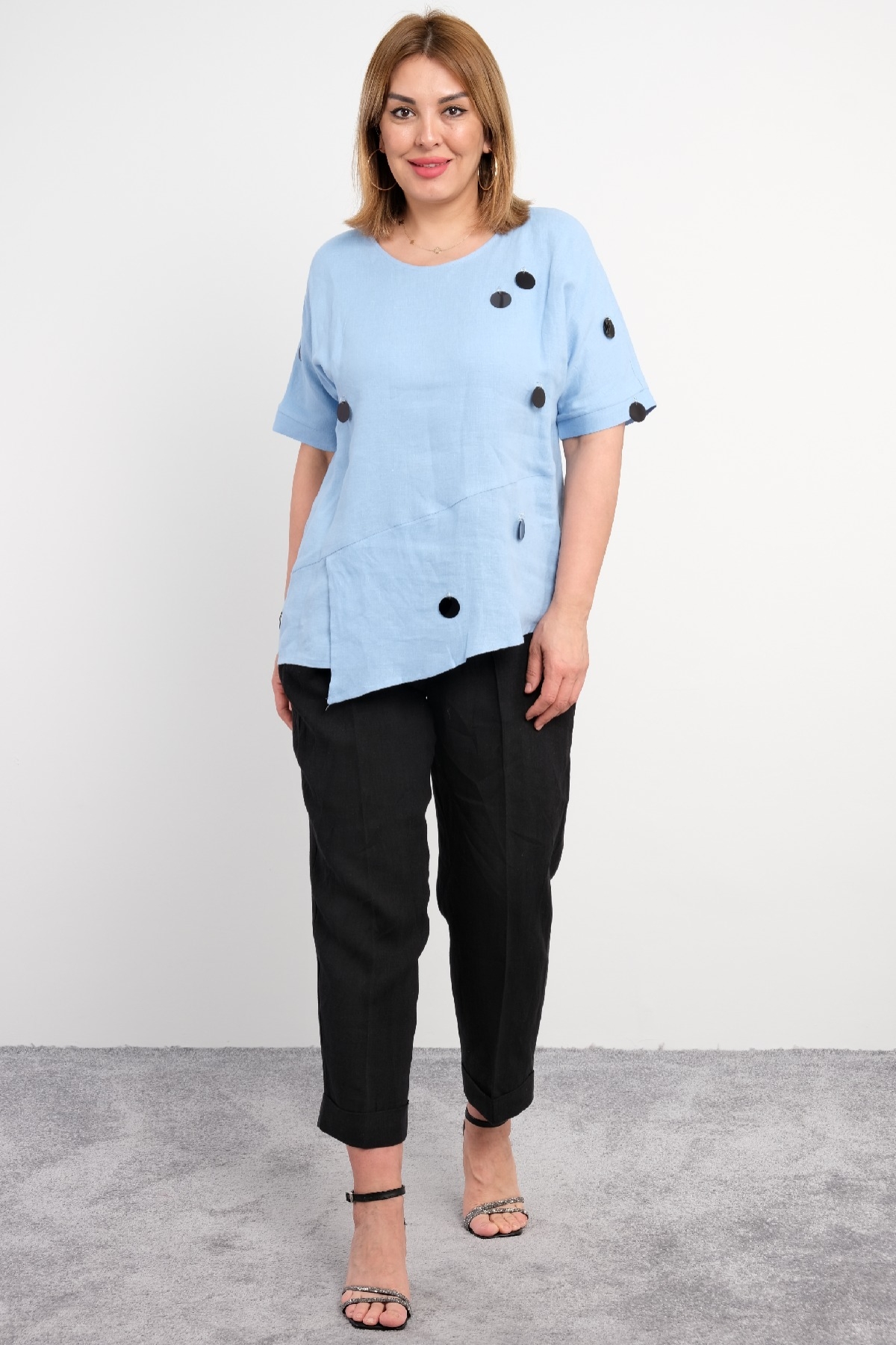 Two-Piece Suit-Blue
