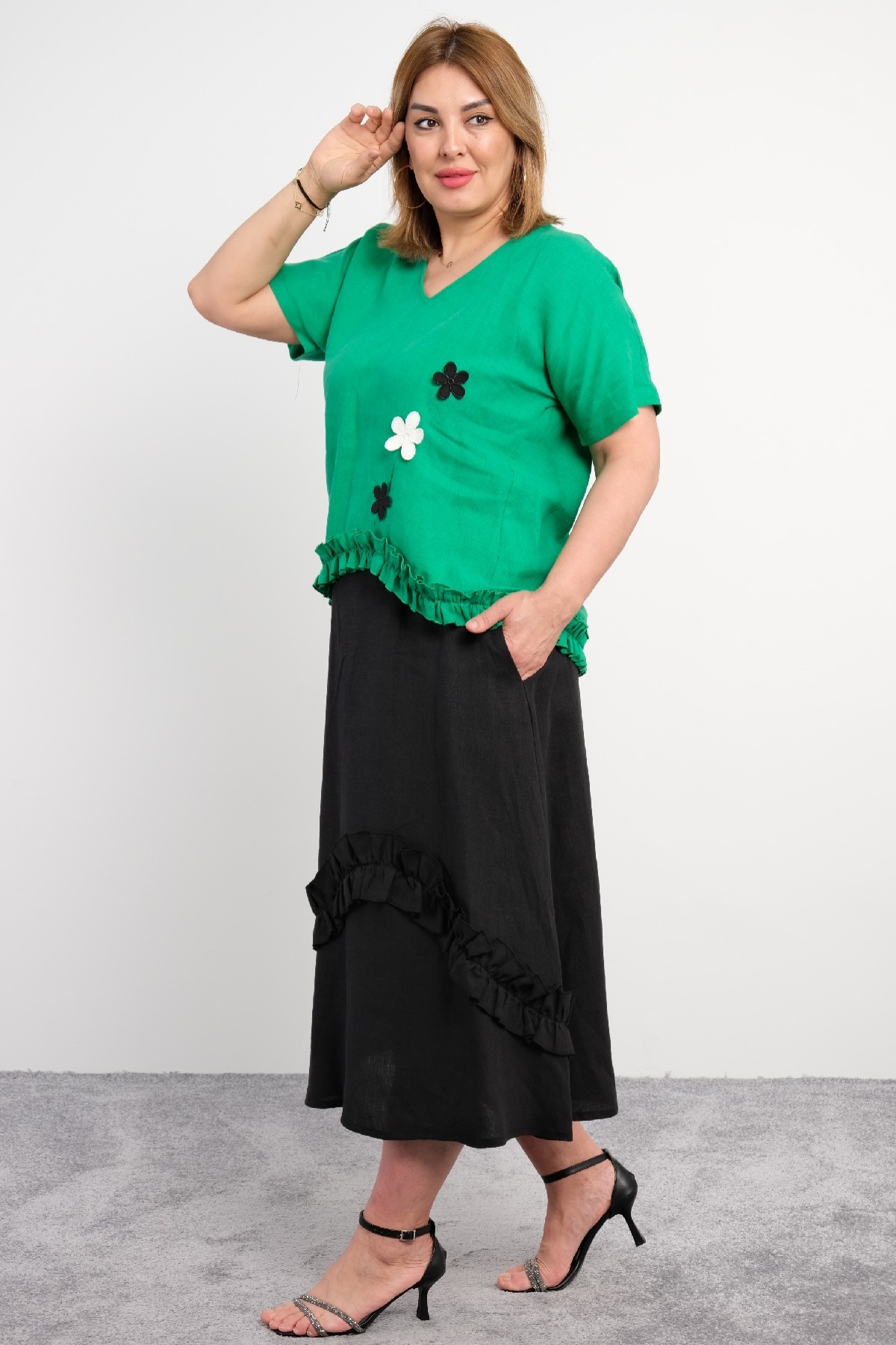 Two-Piece Suit-Green