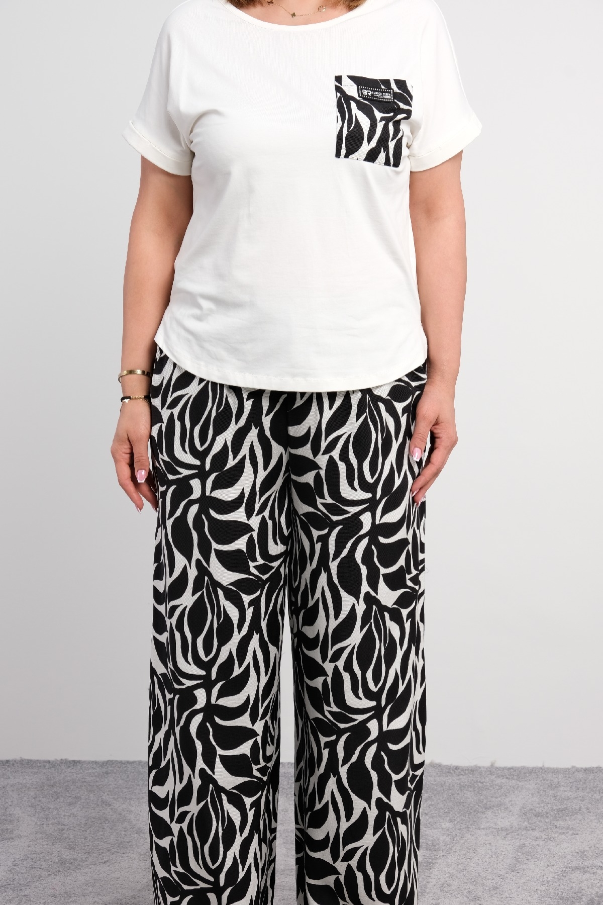 Two-Piece Suit-White