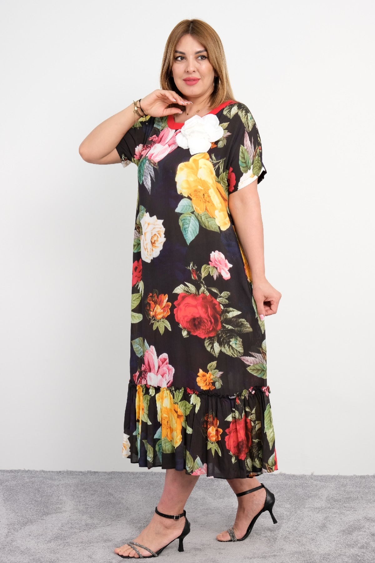 Casual Dresses-Black