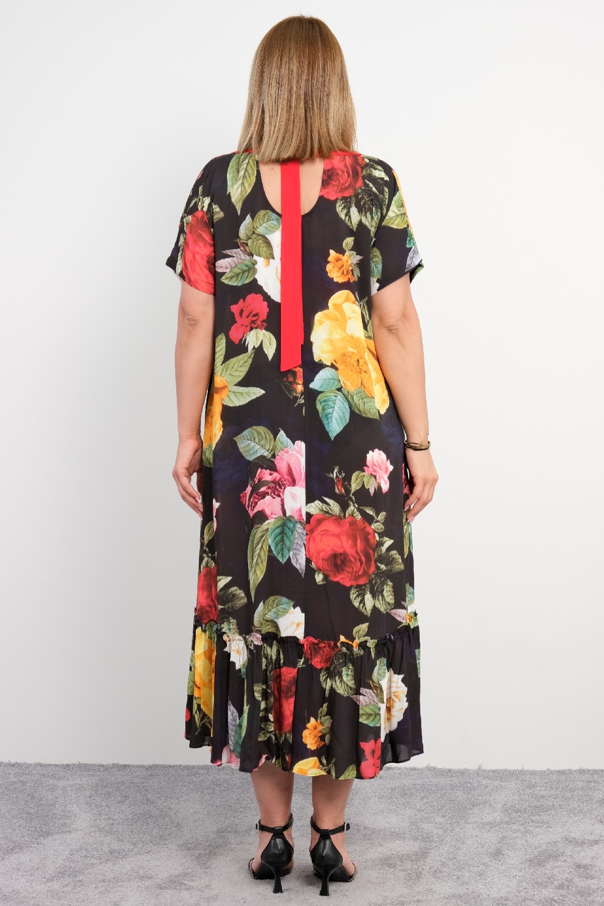 Casual Dresses-Black