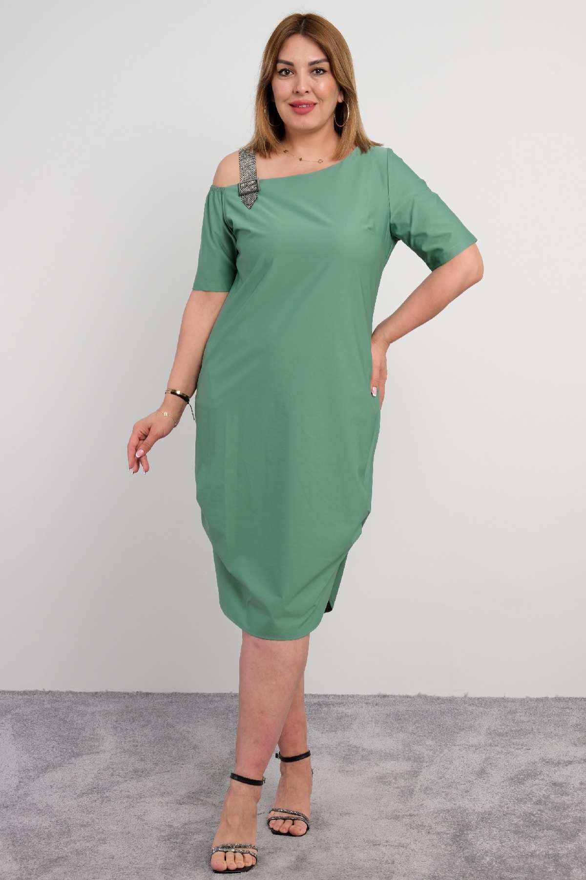 Casual Dresses-Green