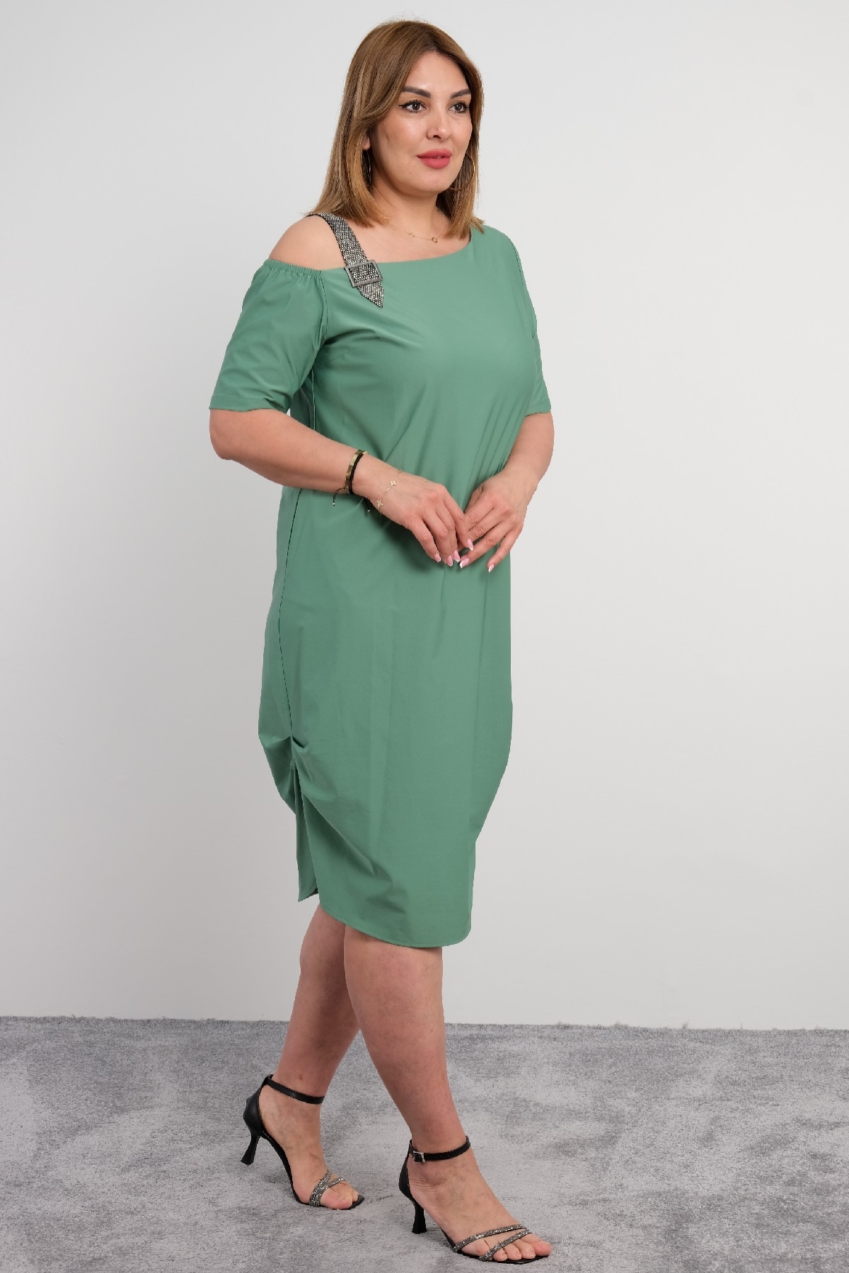 Casual Dresses-Green