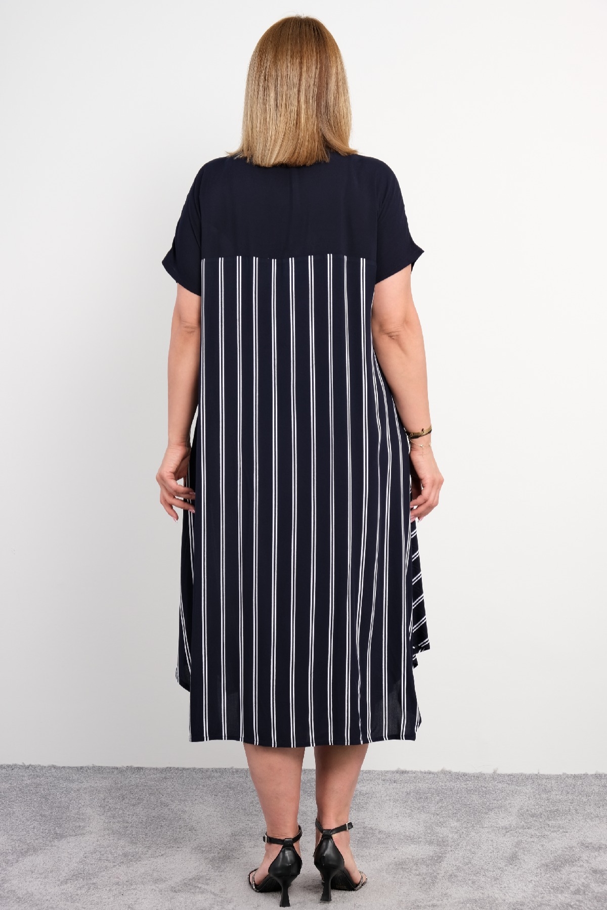 Casual Dresses-Dark Blue