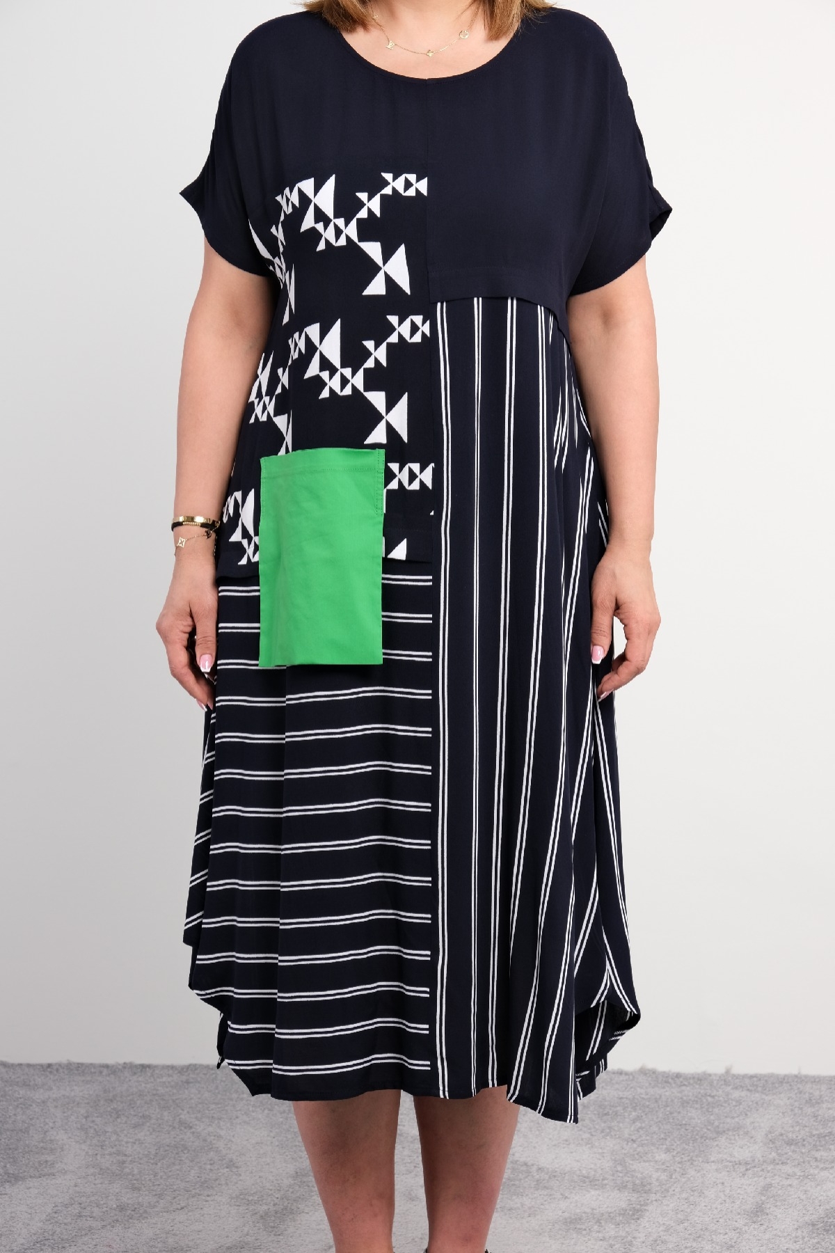 Casual Dresses-Dark Blue