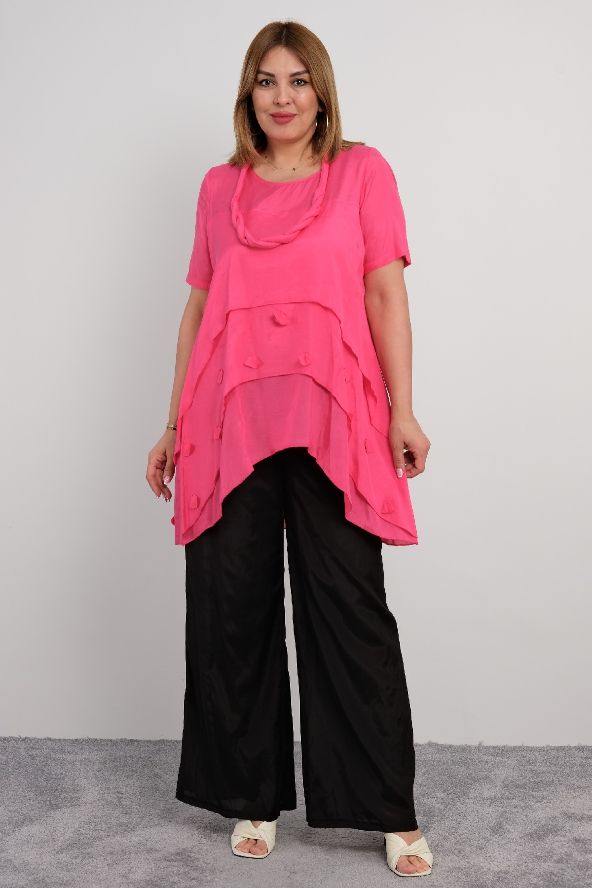 Two-Piece Suit-Fuchsia