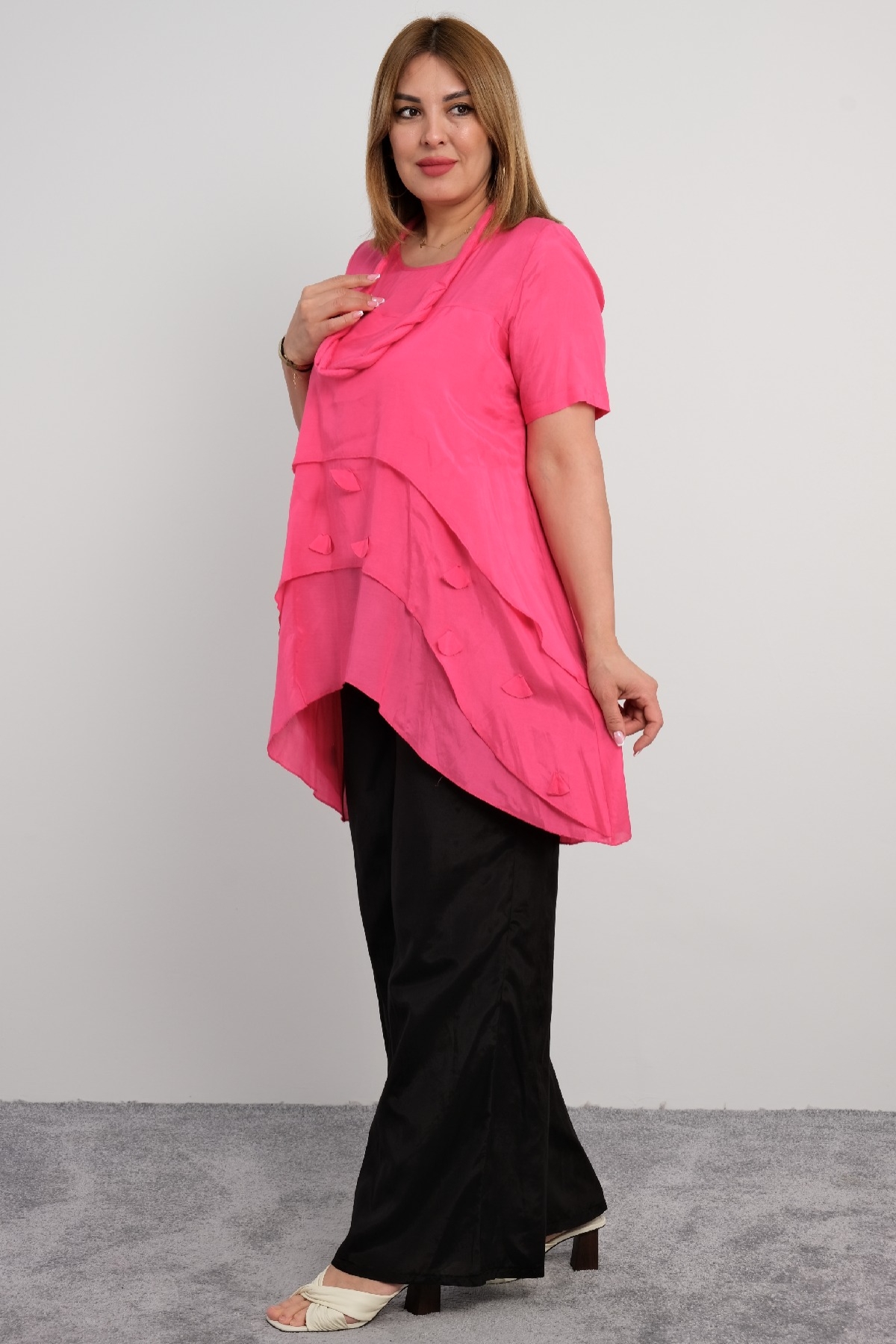 Two-Piece Suit-Fuchsia