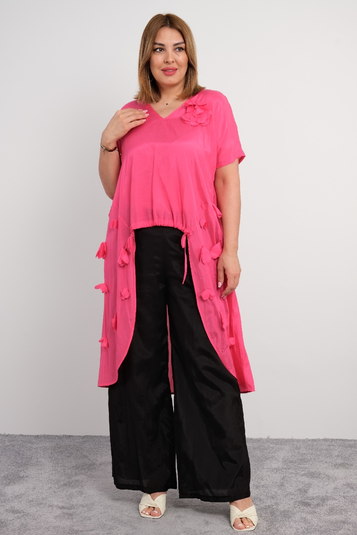 Two-Piece Suit-Fuchsia