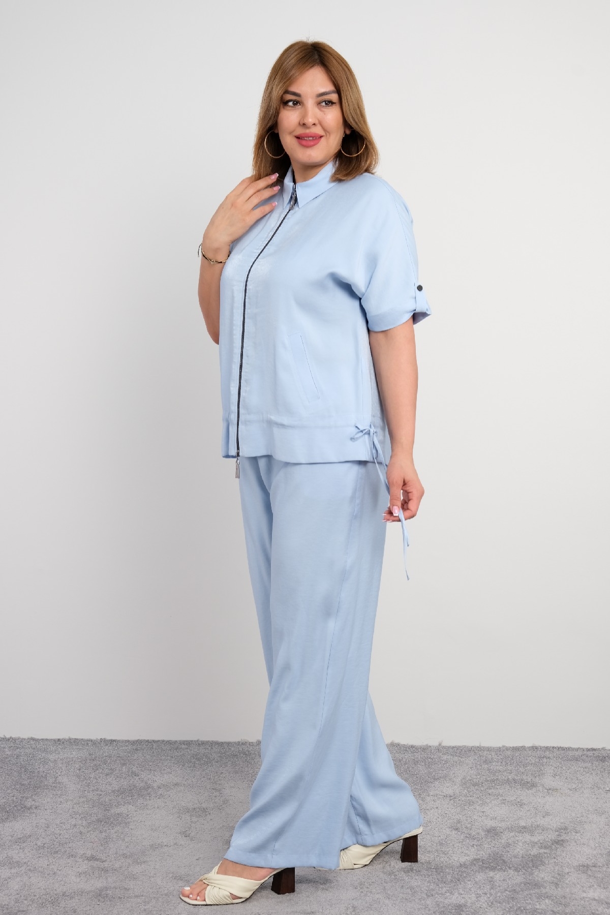 Two-Piece Suit-Blue