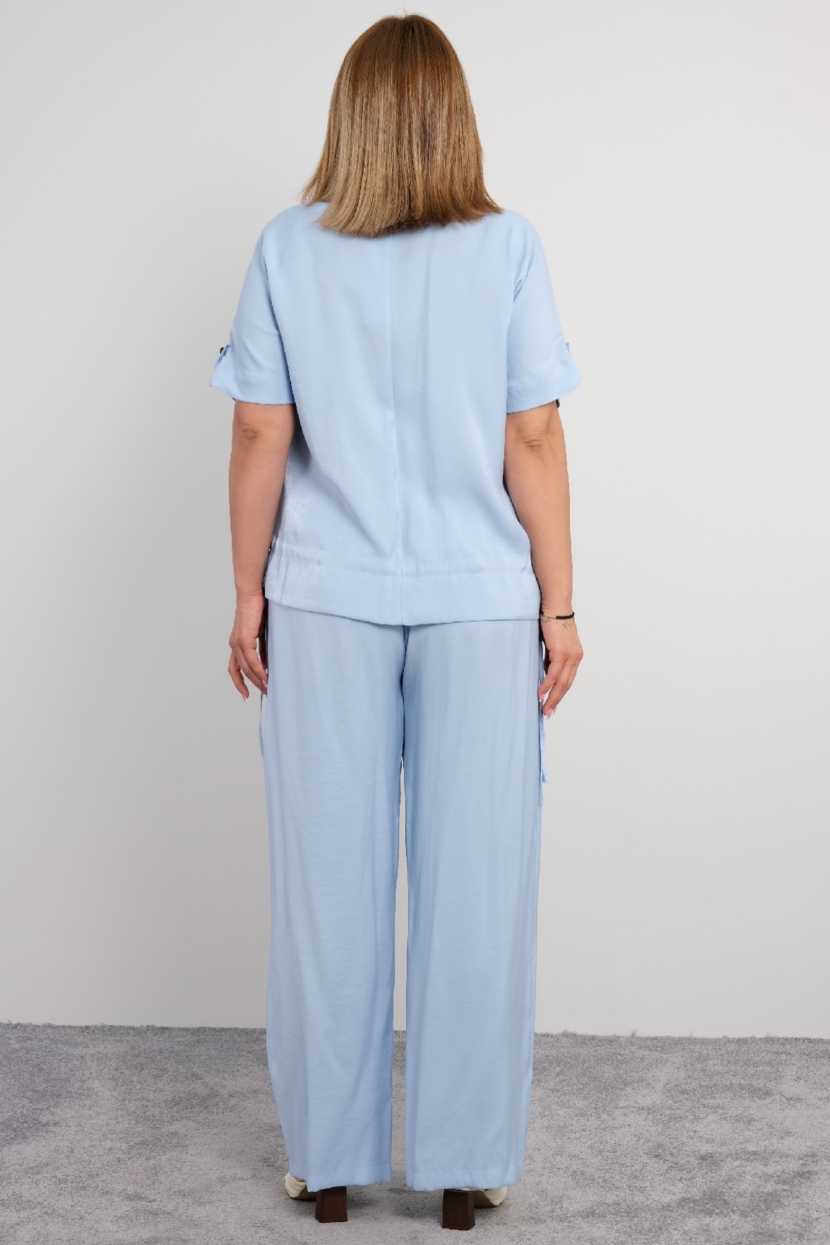 Two-Piece Suit-Blue