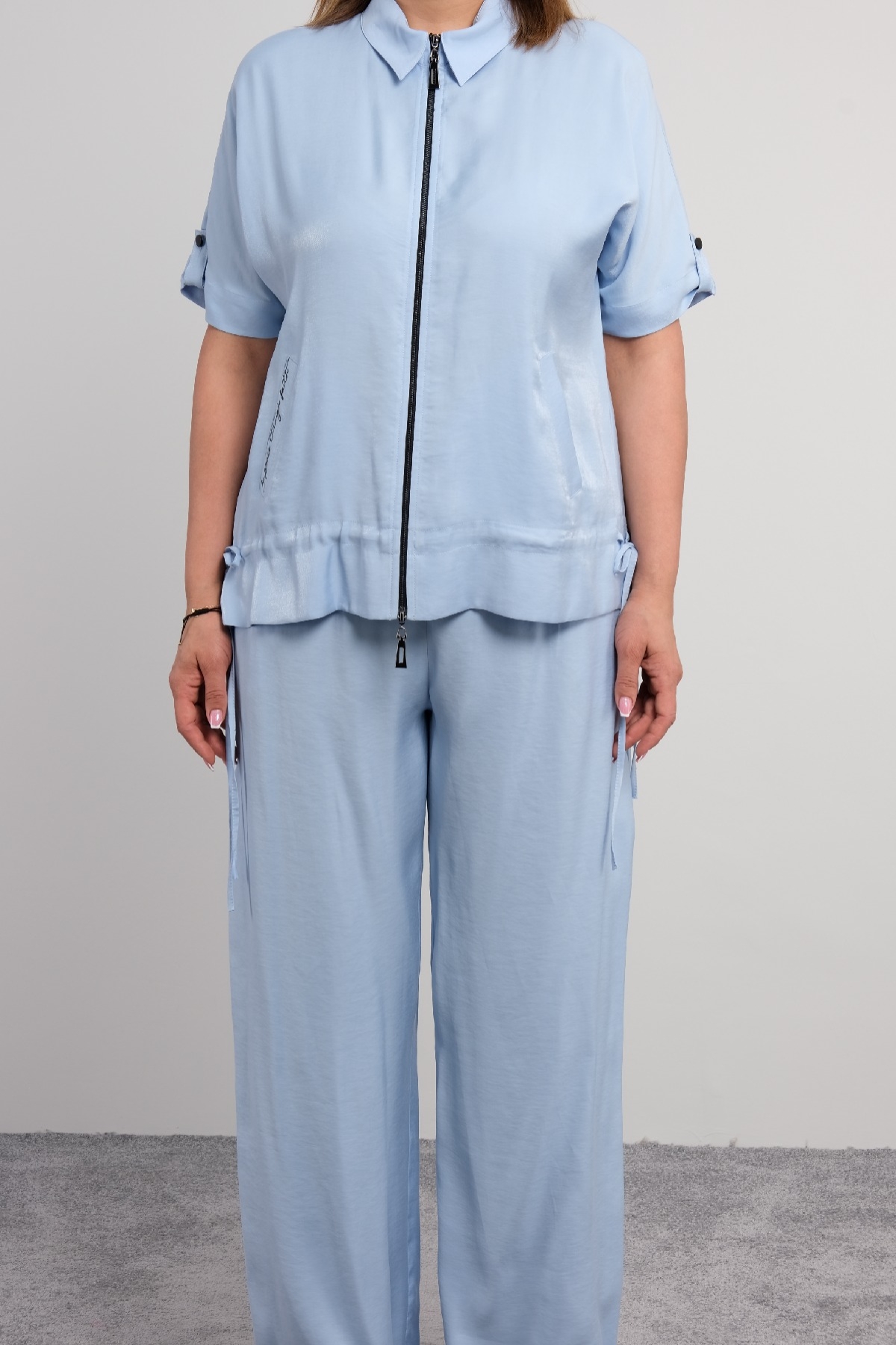Two-Piece Suit-Blue