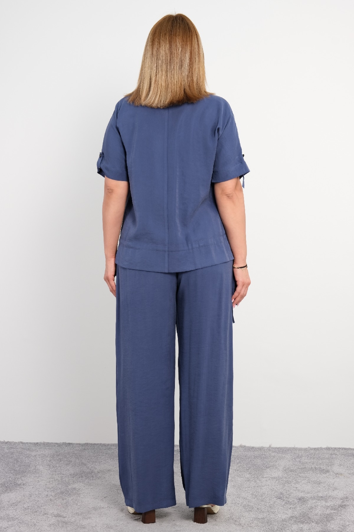 Two-Piece Suit-Indigo