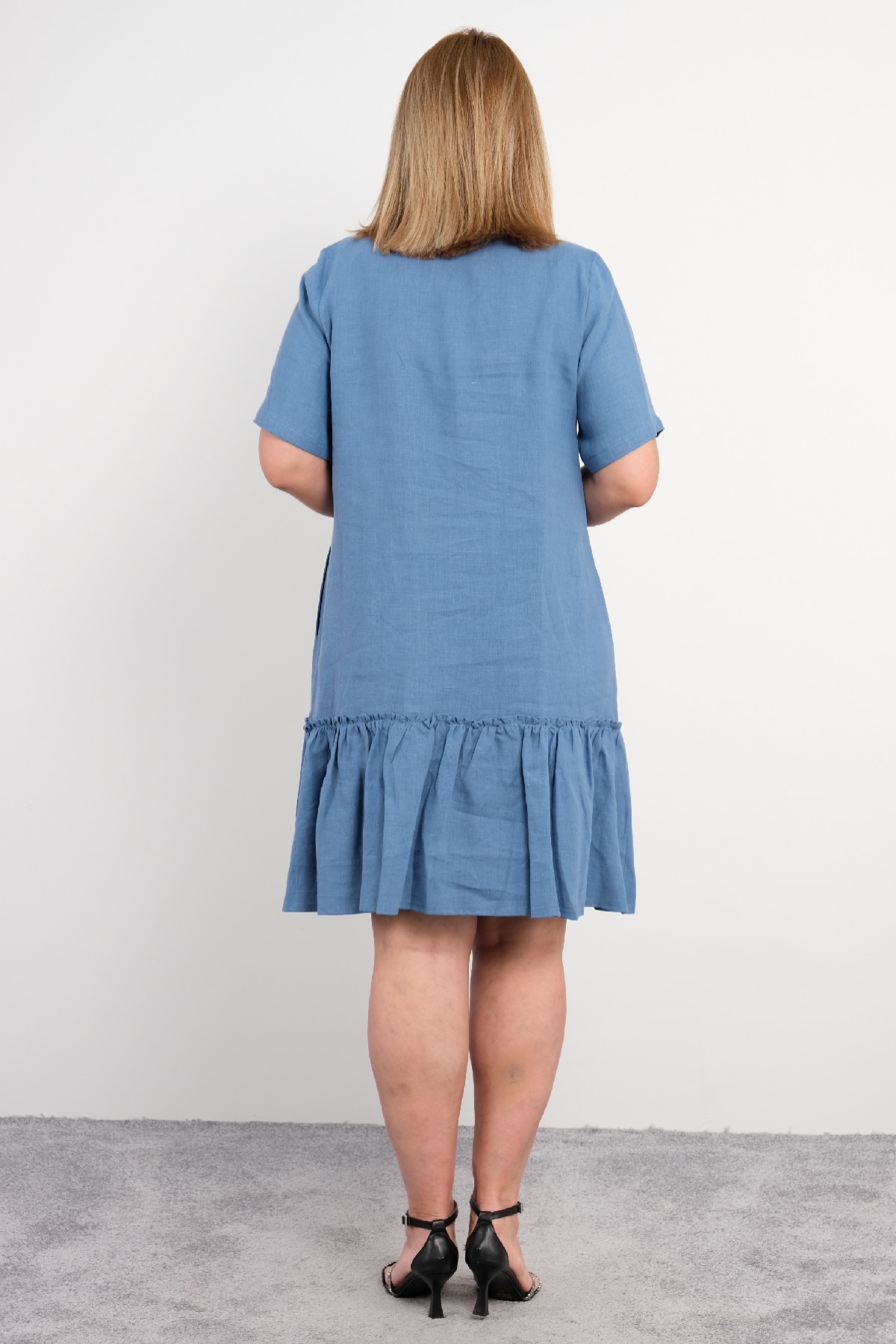 Casual Dresses-Indigo