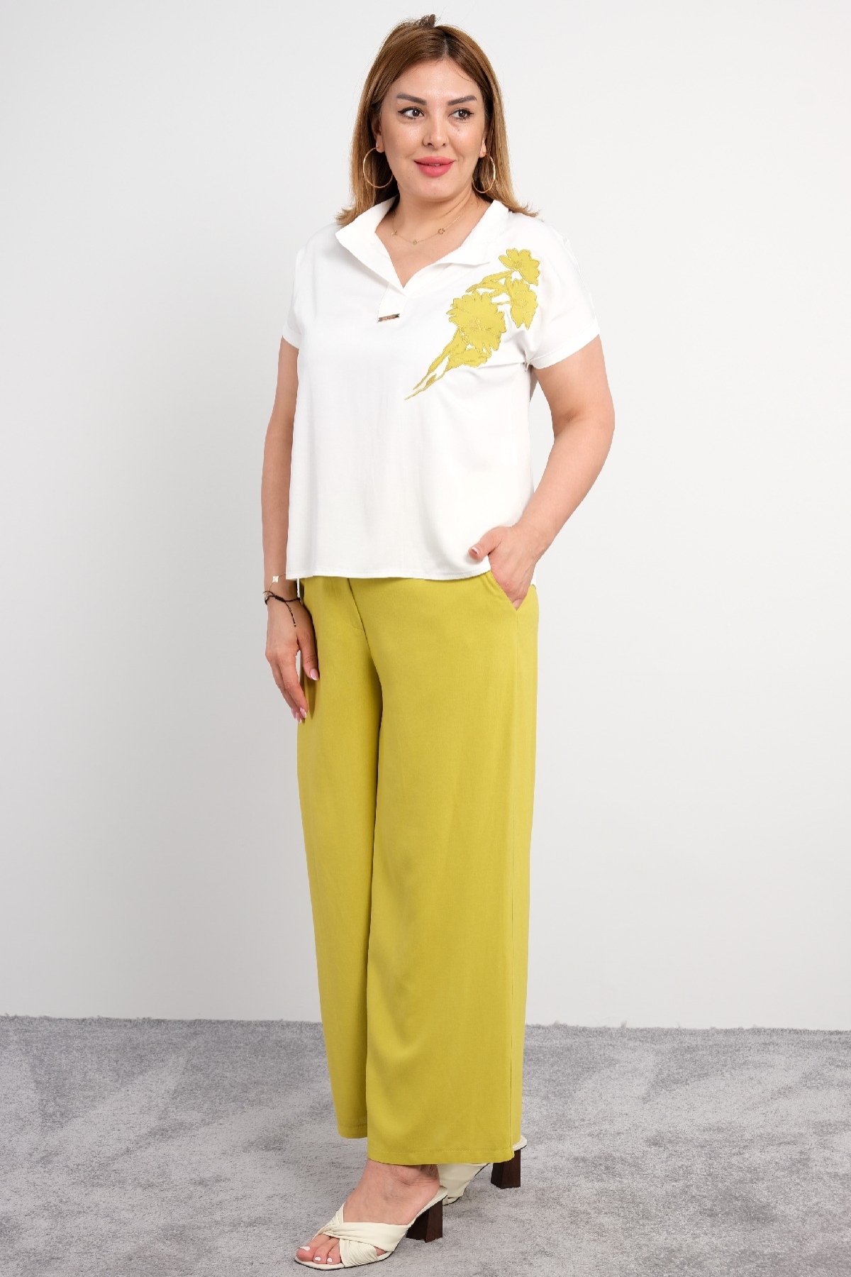 Two-Piece Suit-Pistachio Green