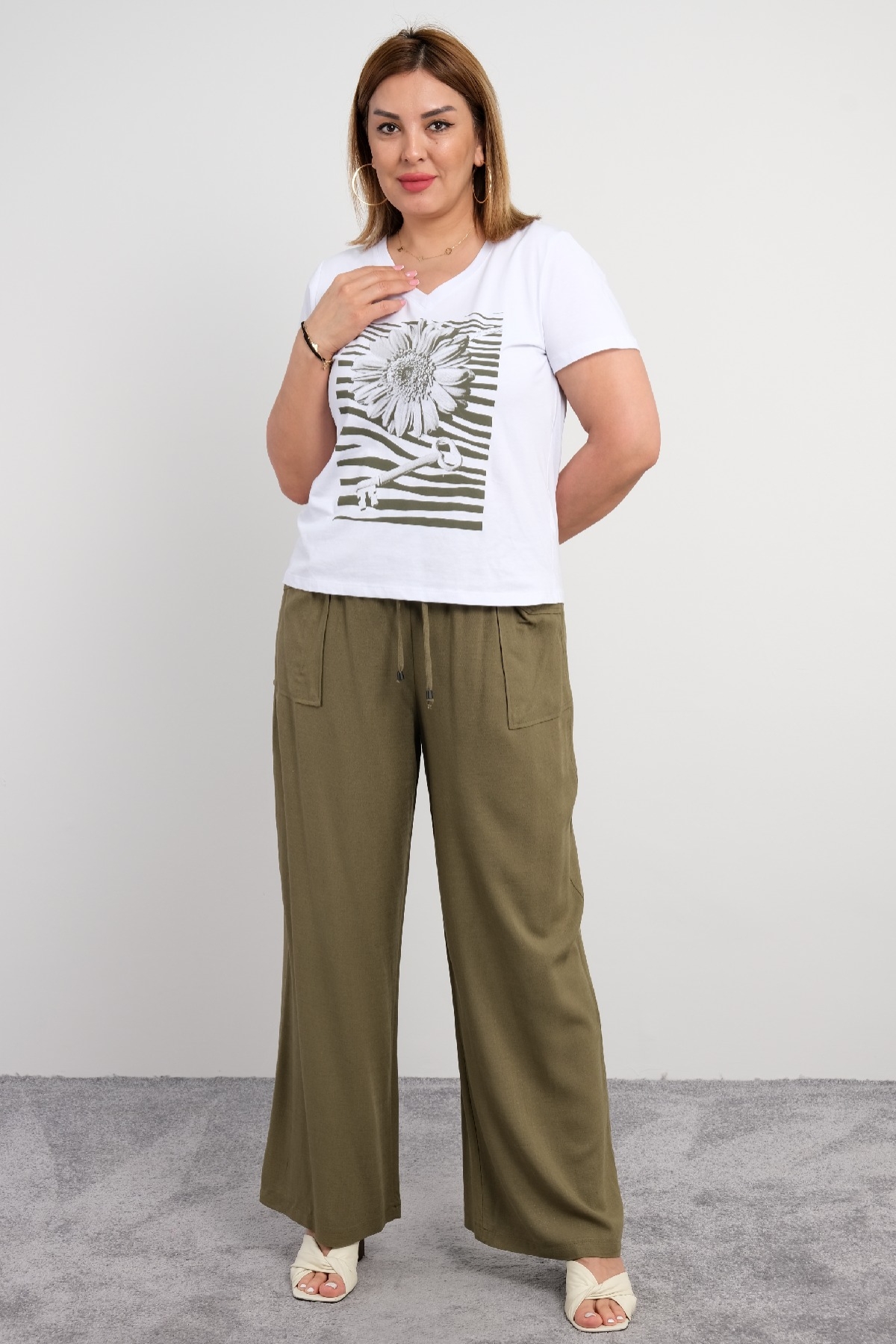 Two-Piece Suit-Khaki