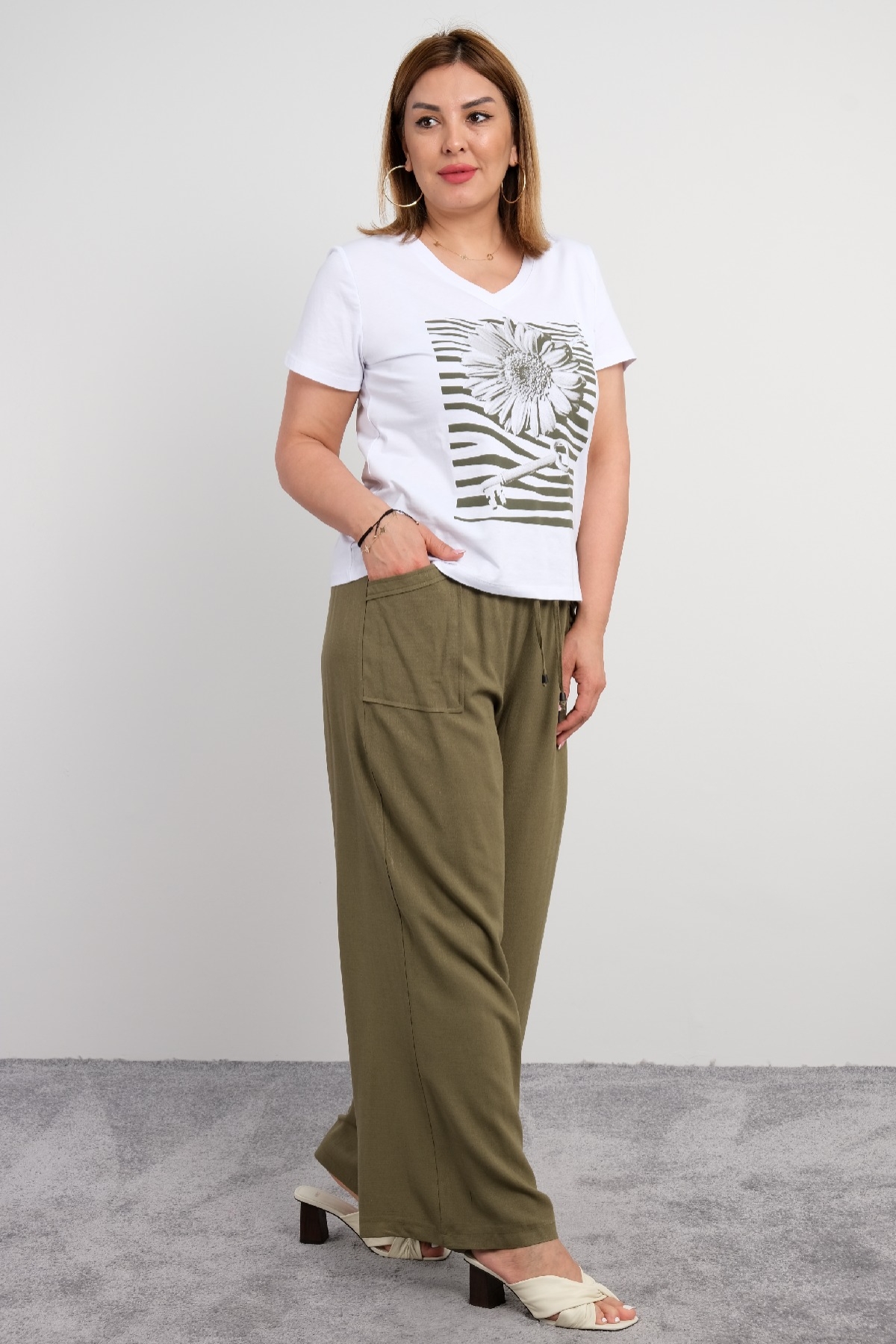 Two-Piece Suit-Khaki