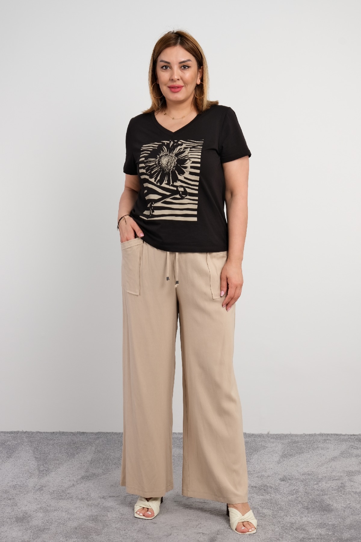Two-Piece Suit-Beige