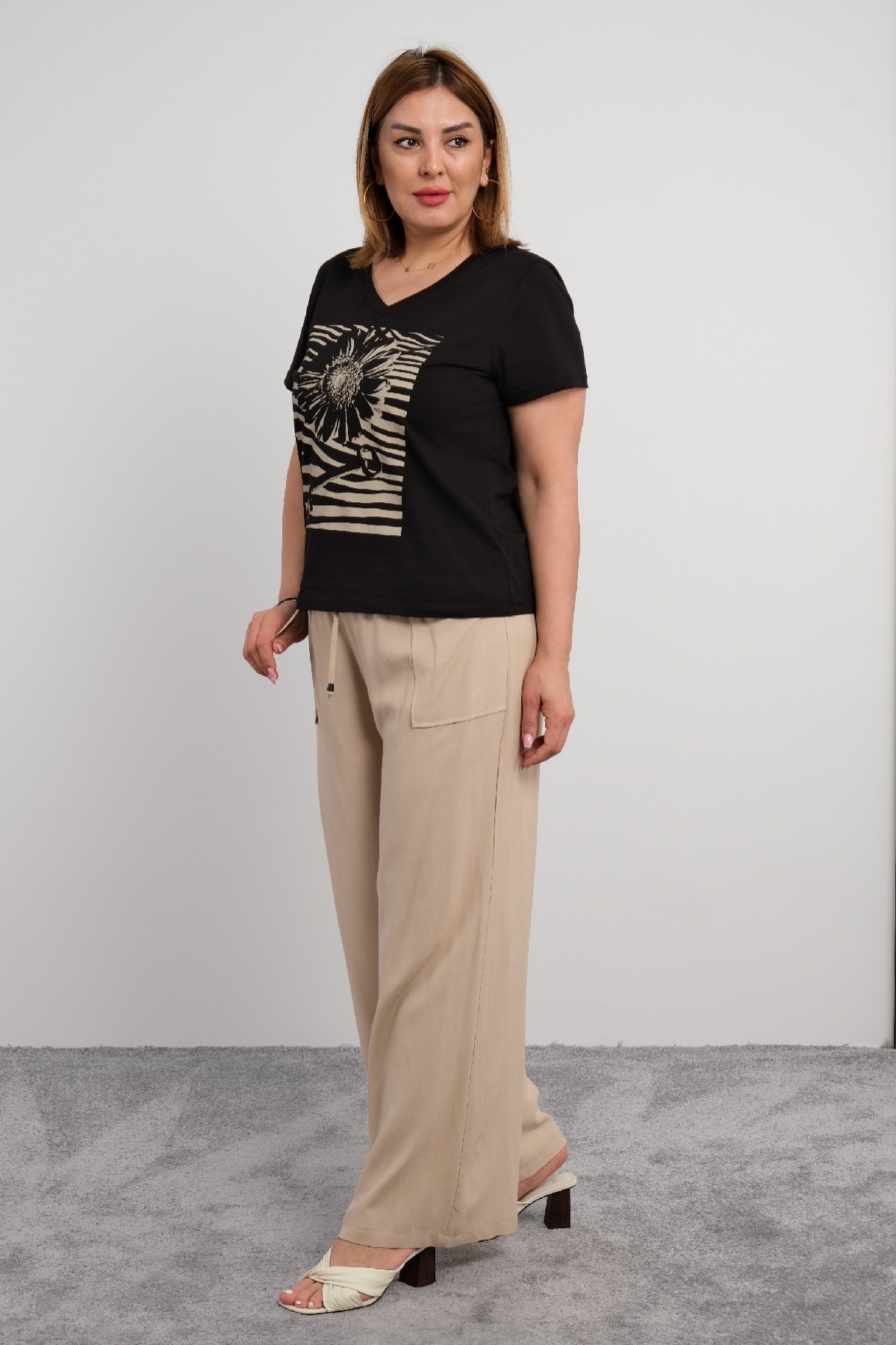 Two-Piece Suit-Beige