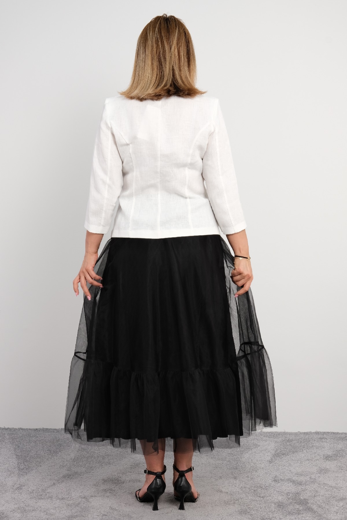 Two-Piece Suit-White
