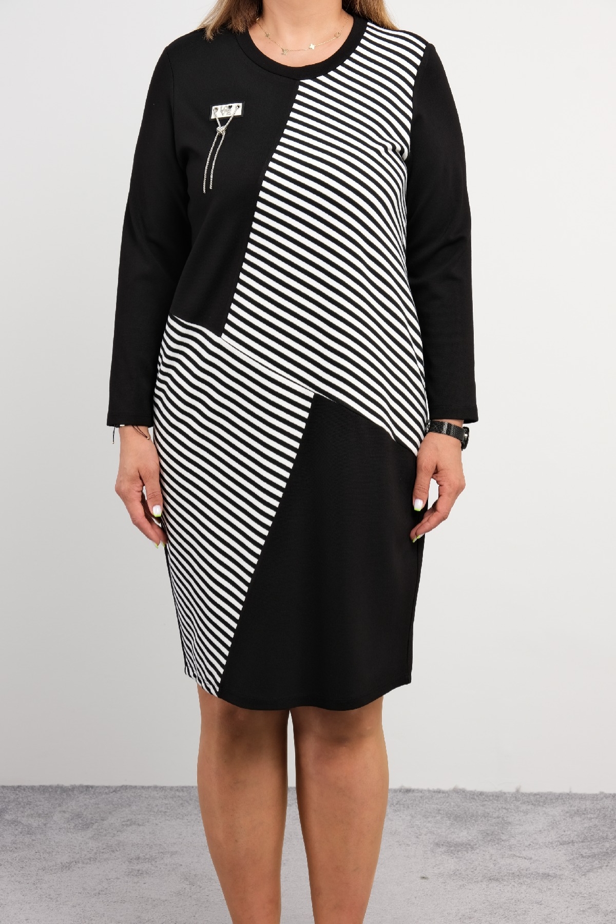 Casual Dresses-Black