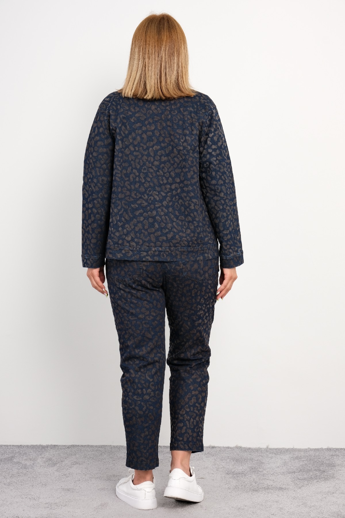 Women's 3 Piece Suits-Dark Blue