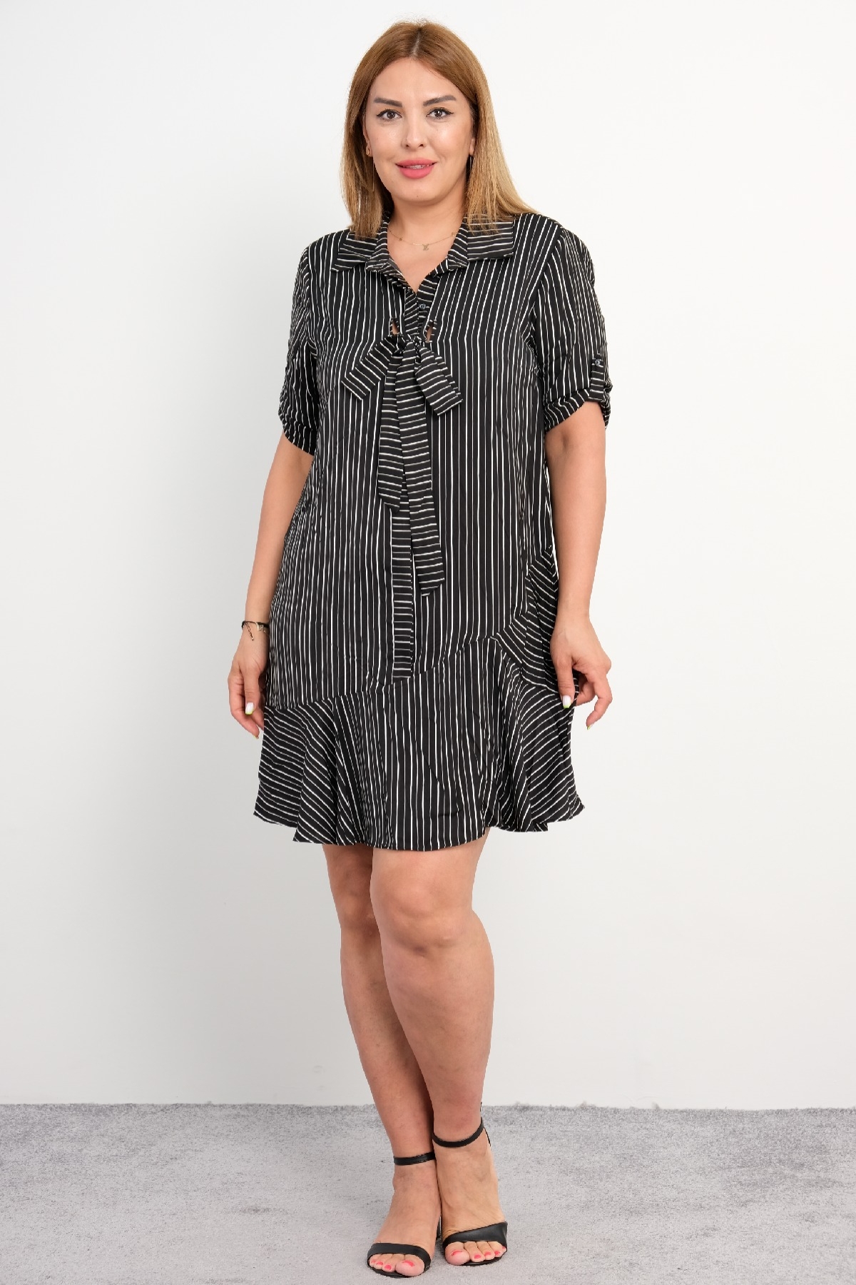 Casual Dresses-Black