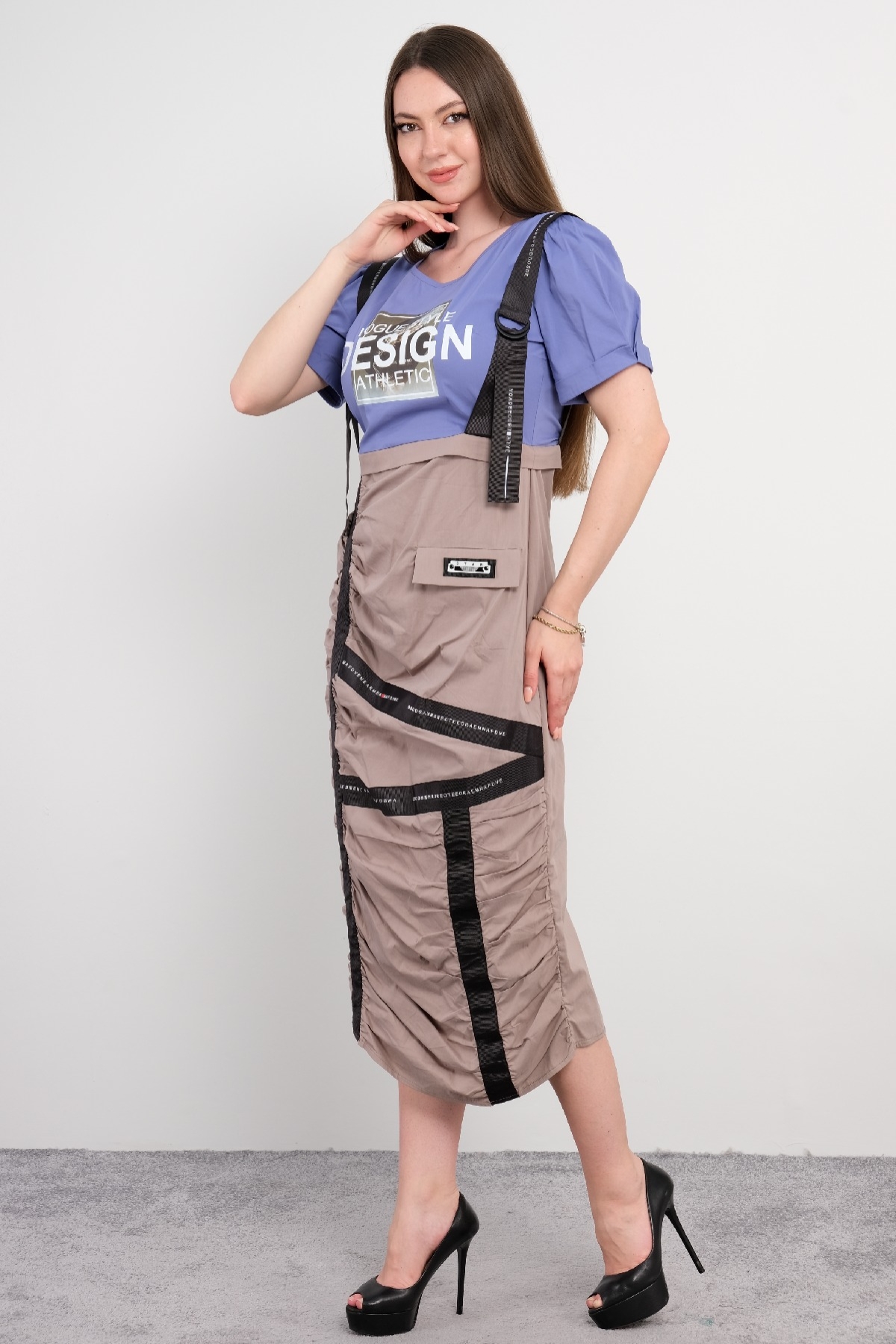 Casual Dresses-Lilac
