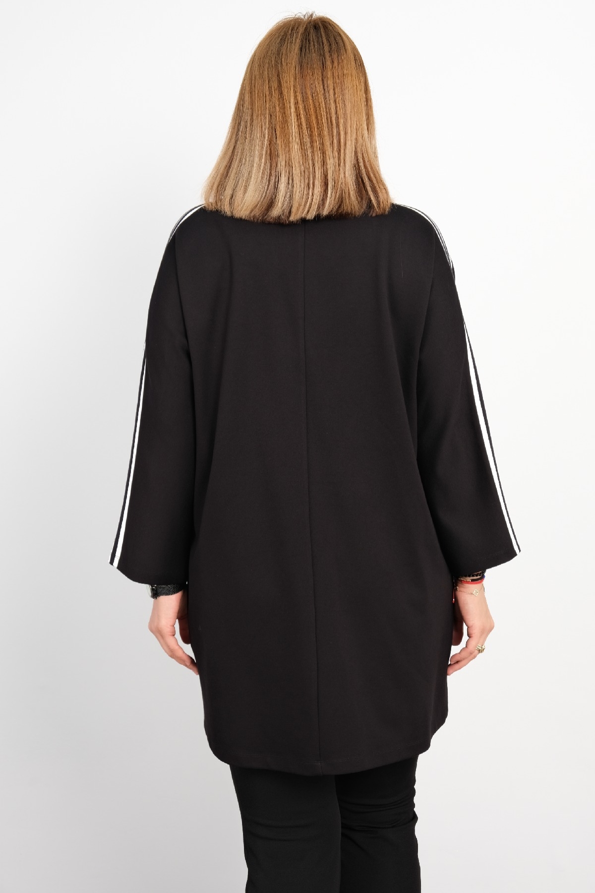 Plus Size Jacket-Black