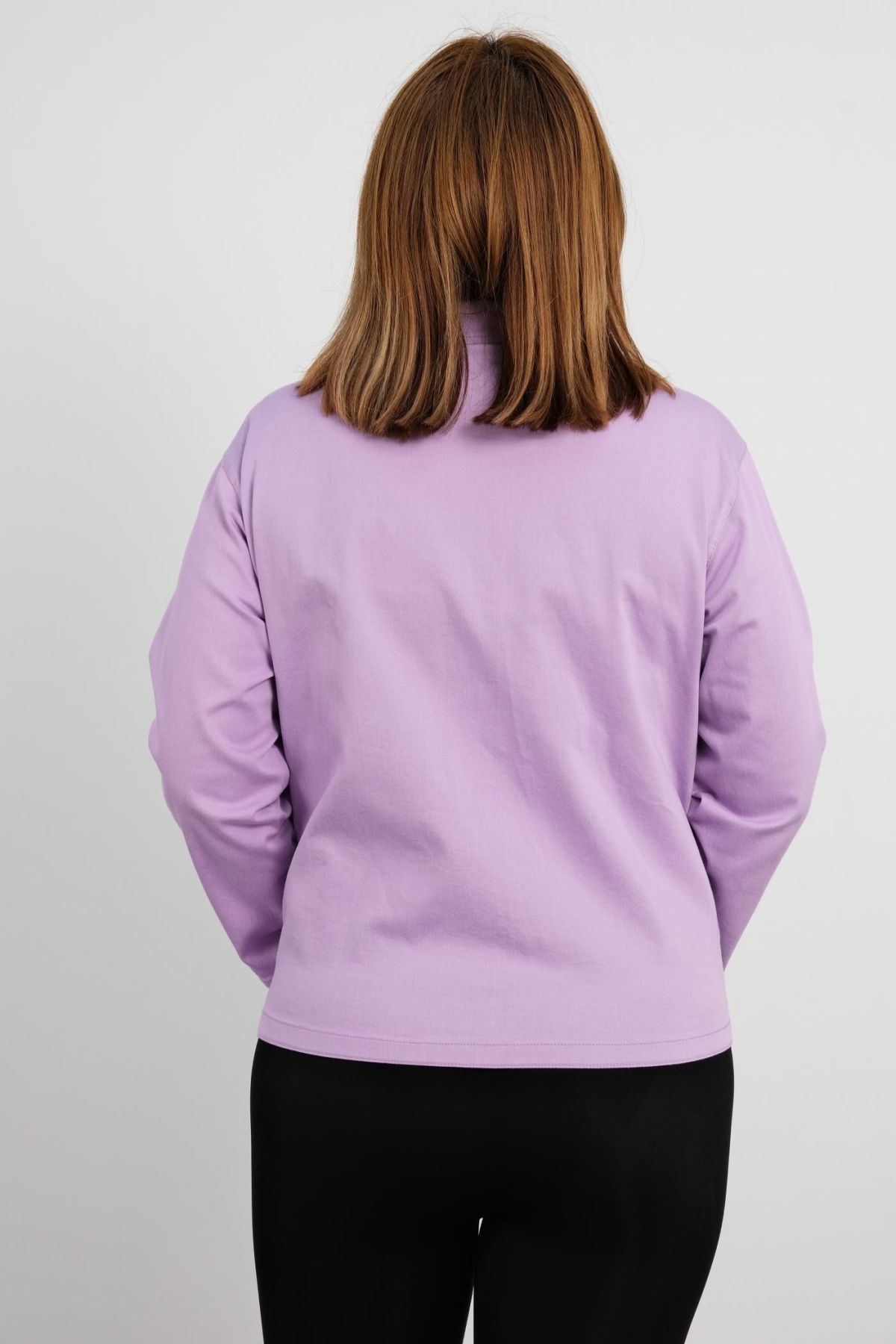 Plus Size Jacket-Lilac