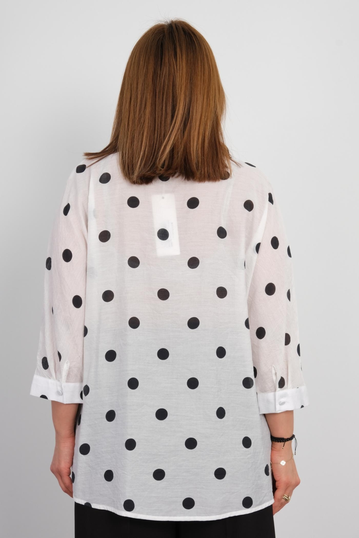 Plus Size Shirt-White
