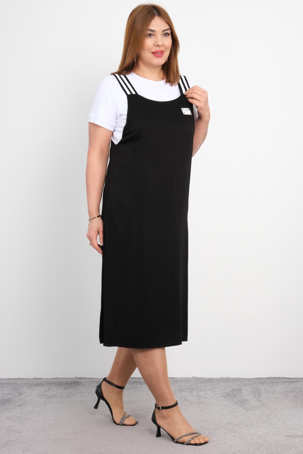 Plus Size Dress-Black