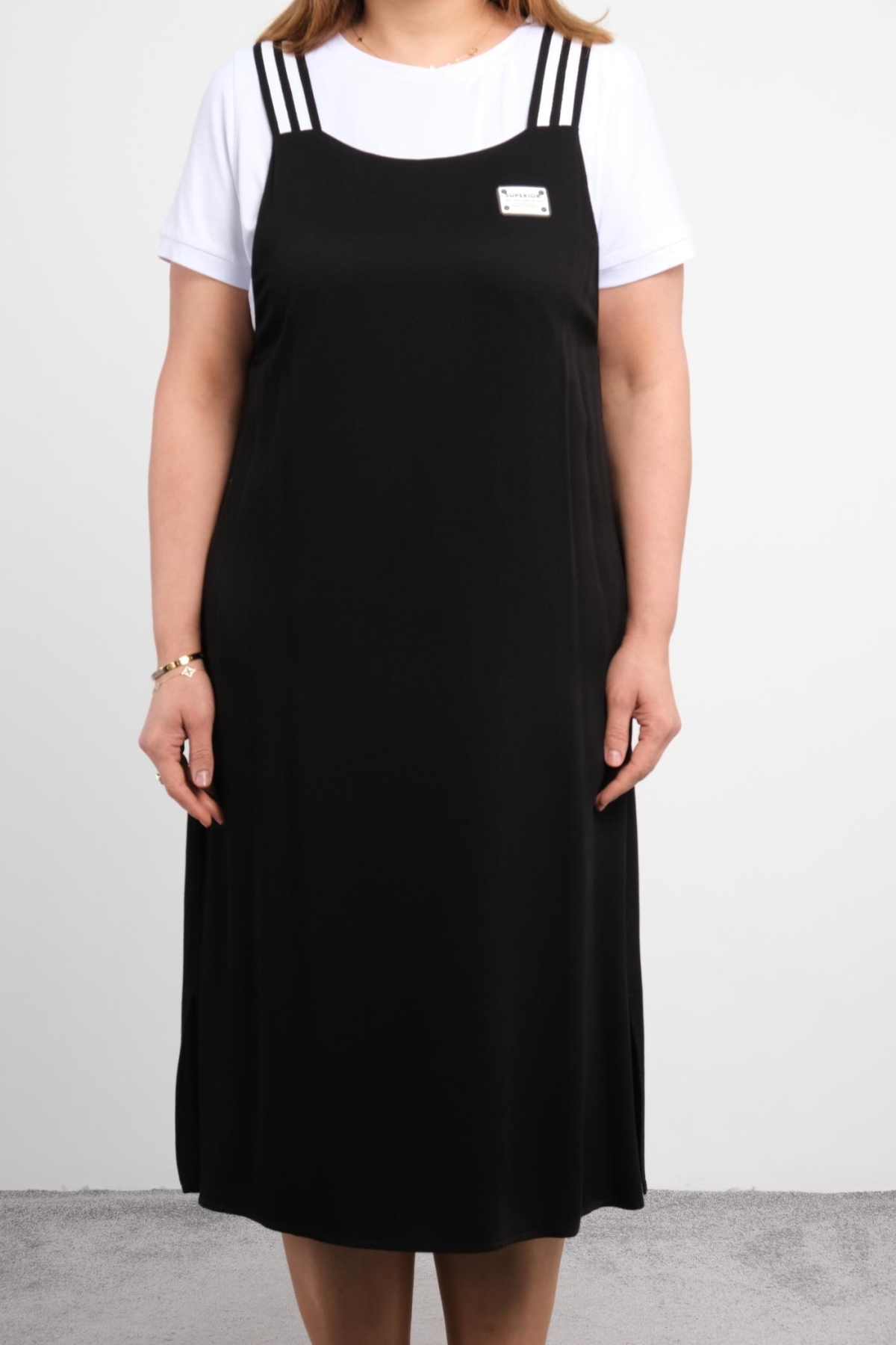 Plus Size Dress-Black