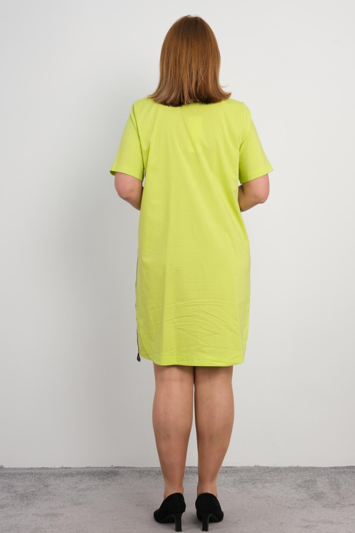 Plus Size Dress-Green