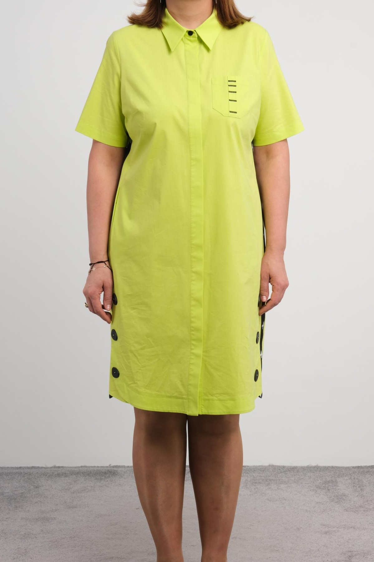 Plus Size Dress-Green