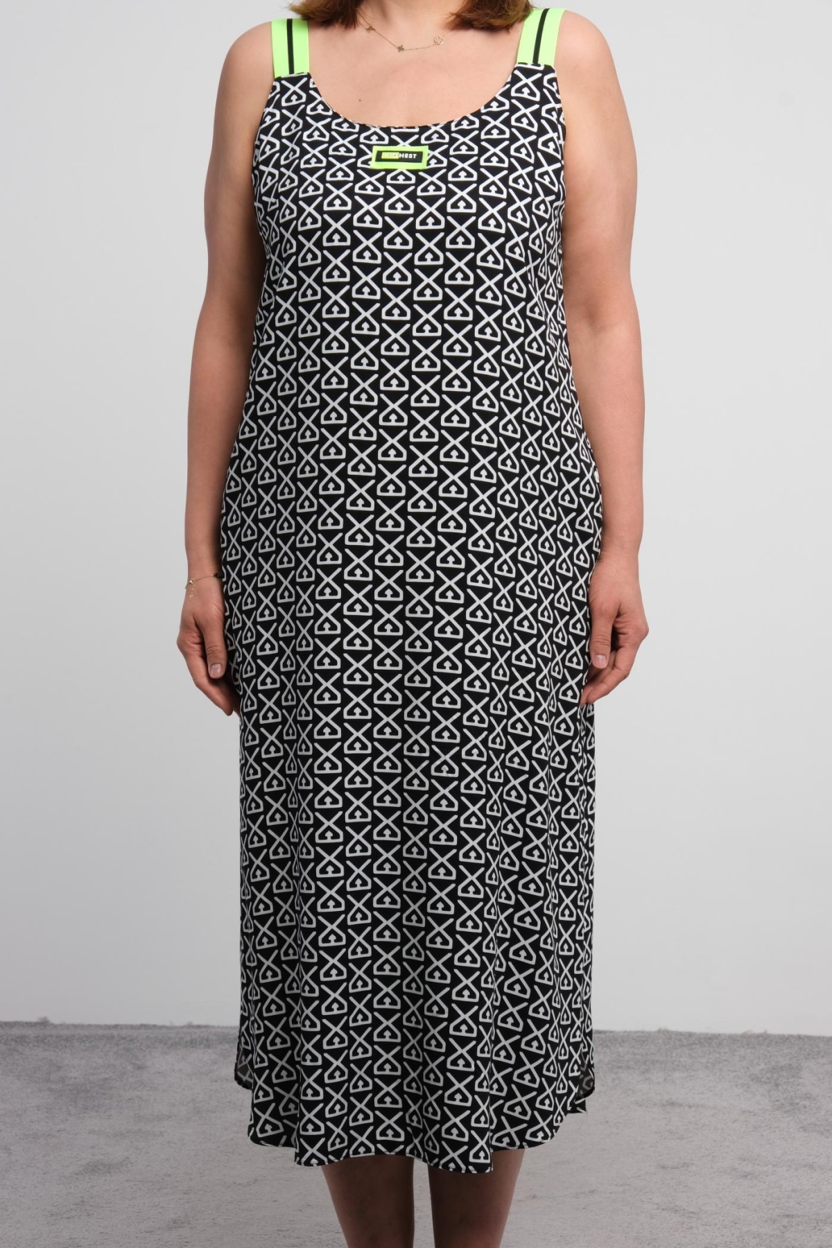 Plus Size Dress-Black
