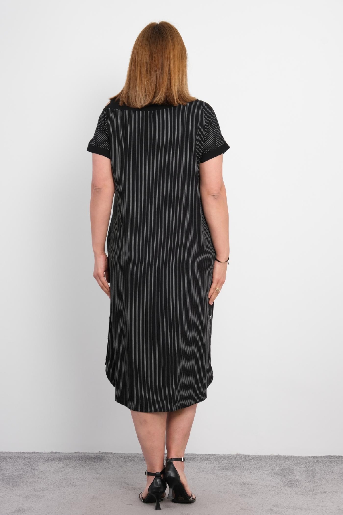 Plus Size Dress-Black