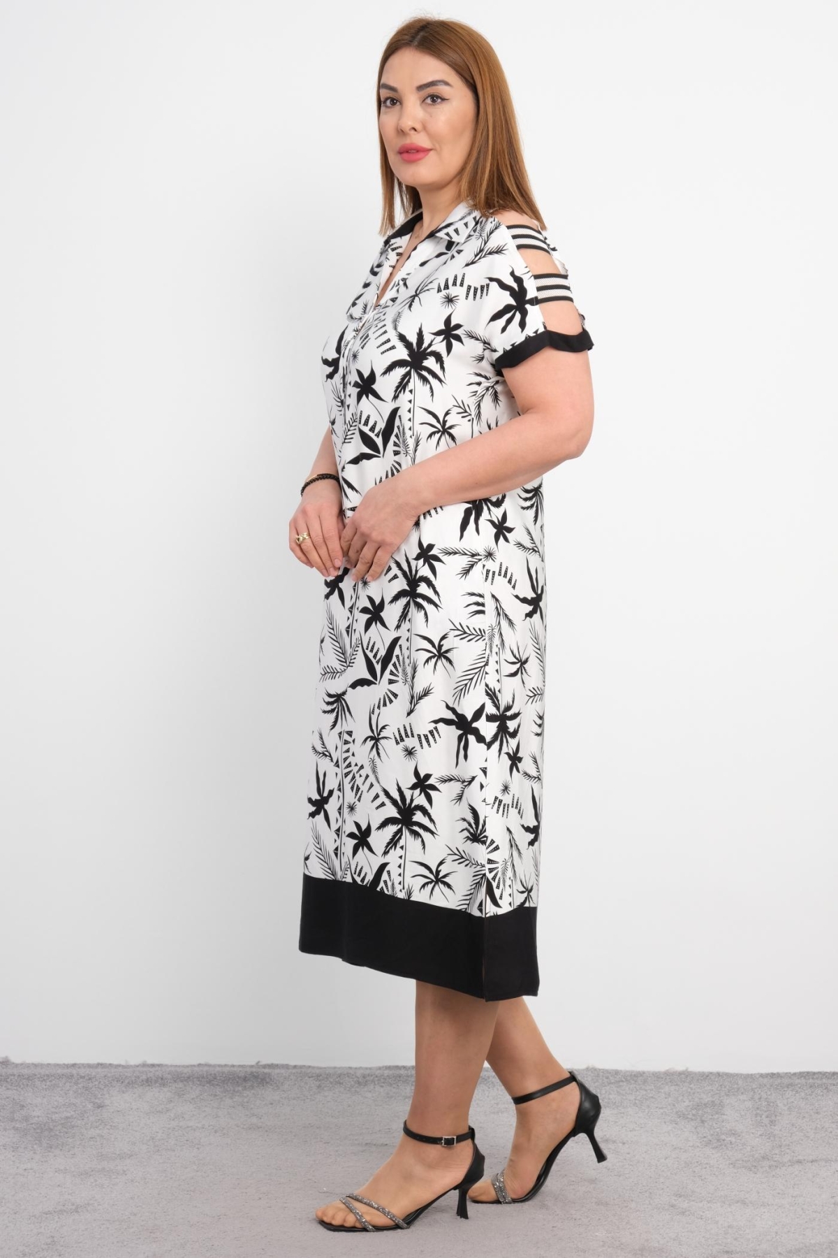 Plus Size Dress-Black