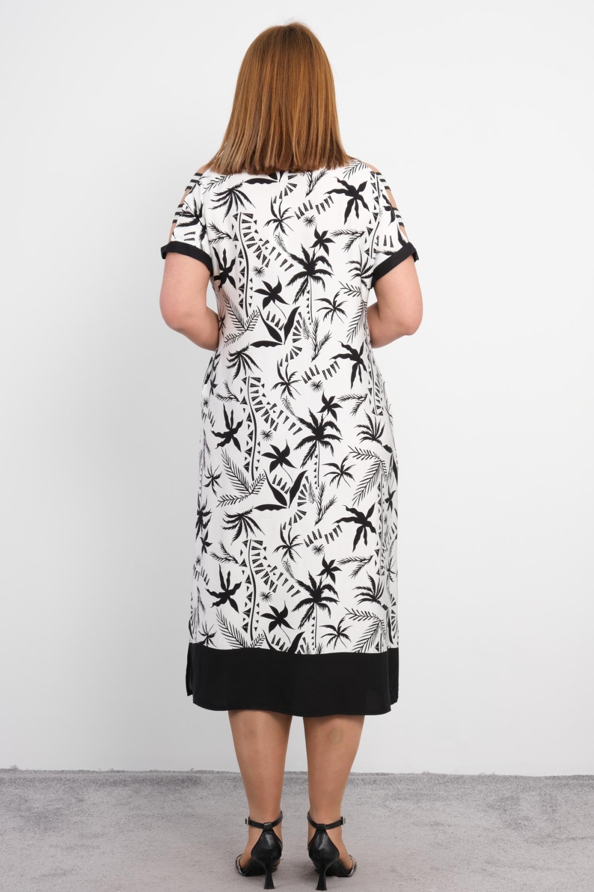 Plus Size Dress-Black