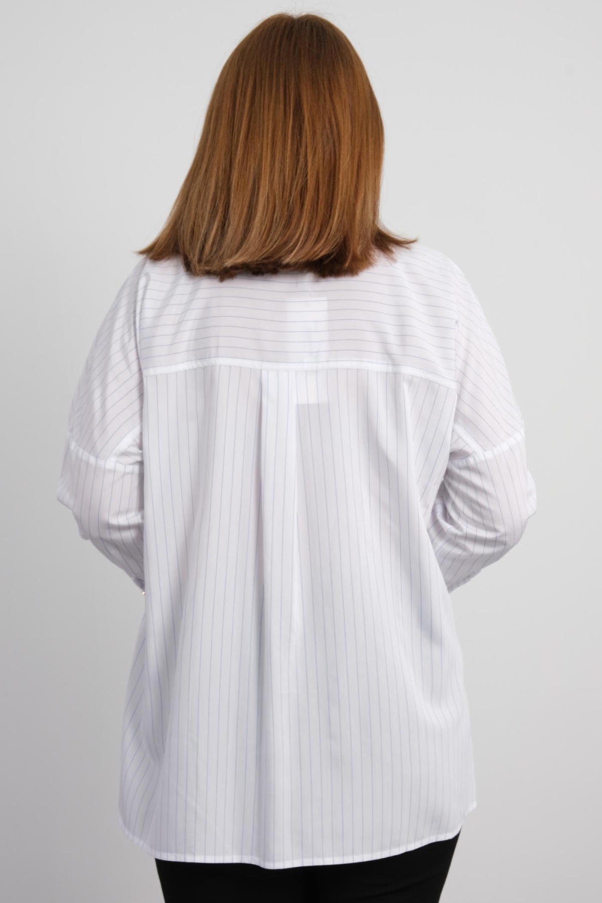 Plus Size Shirt-White