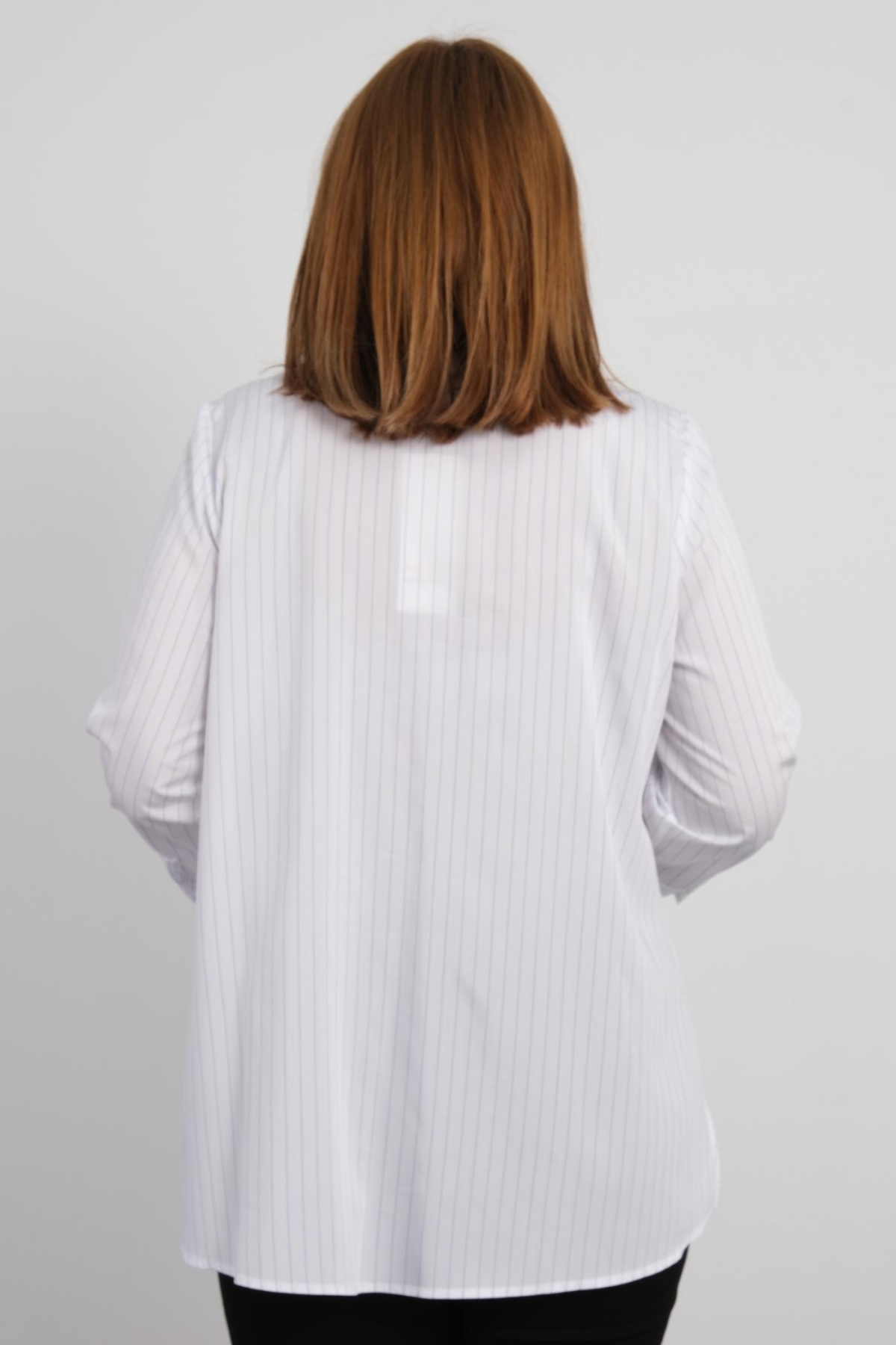 Plus Size Shirt-White