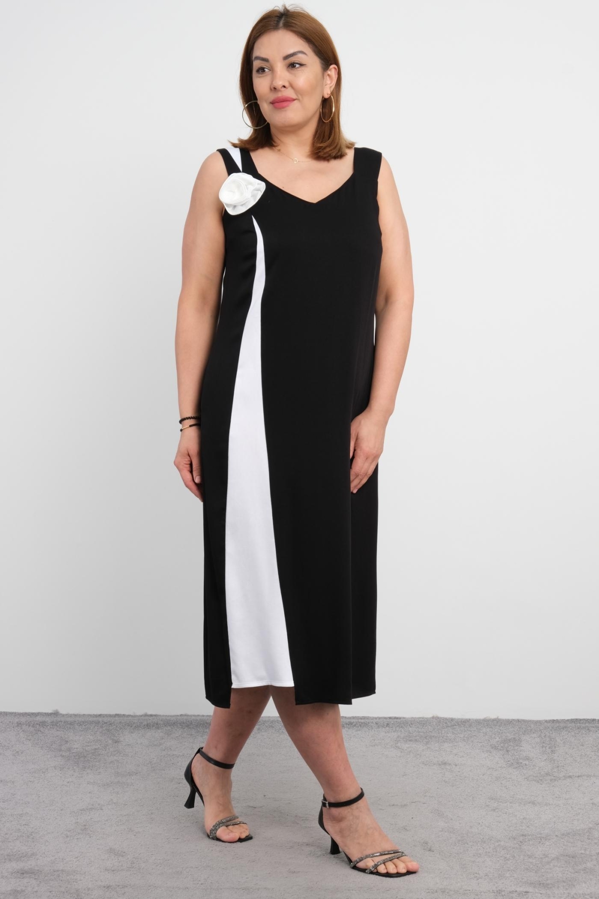 Plus Size Dress-Black