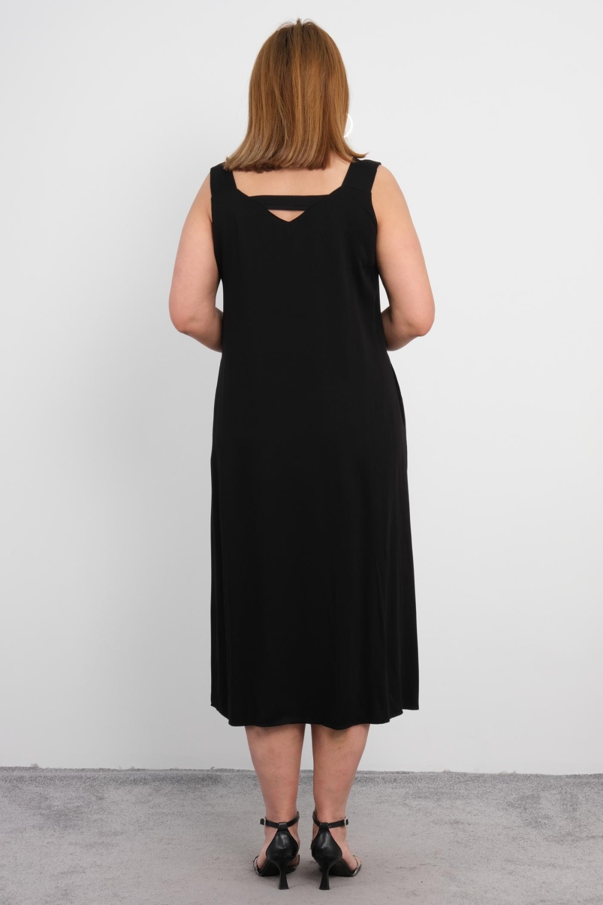 Plus Size Dress-Black
