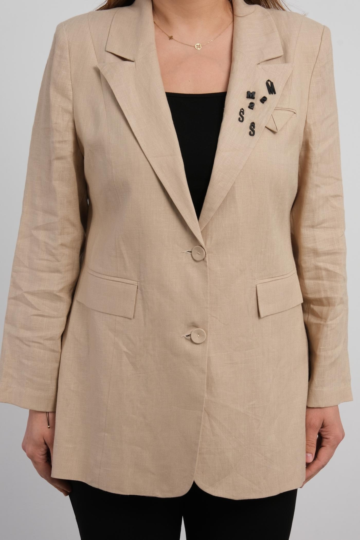 Plus Size Jacket-Mink