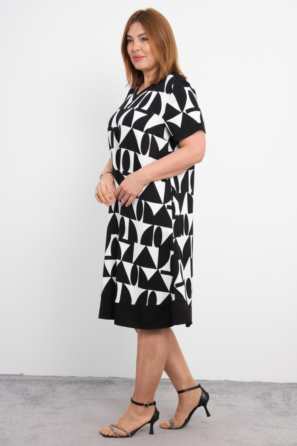 Plus Size Dress-Black