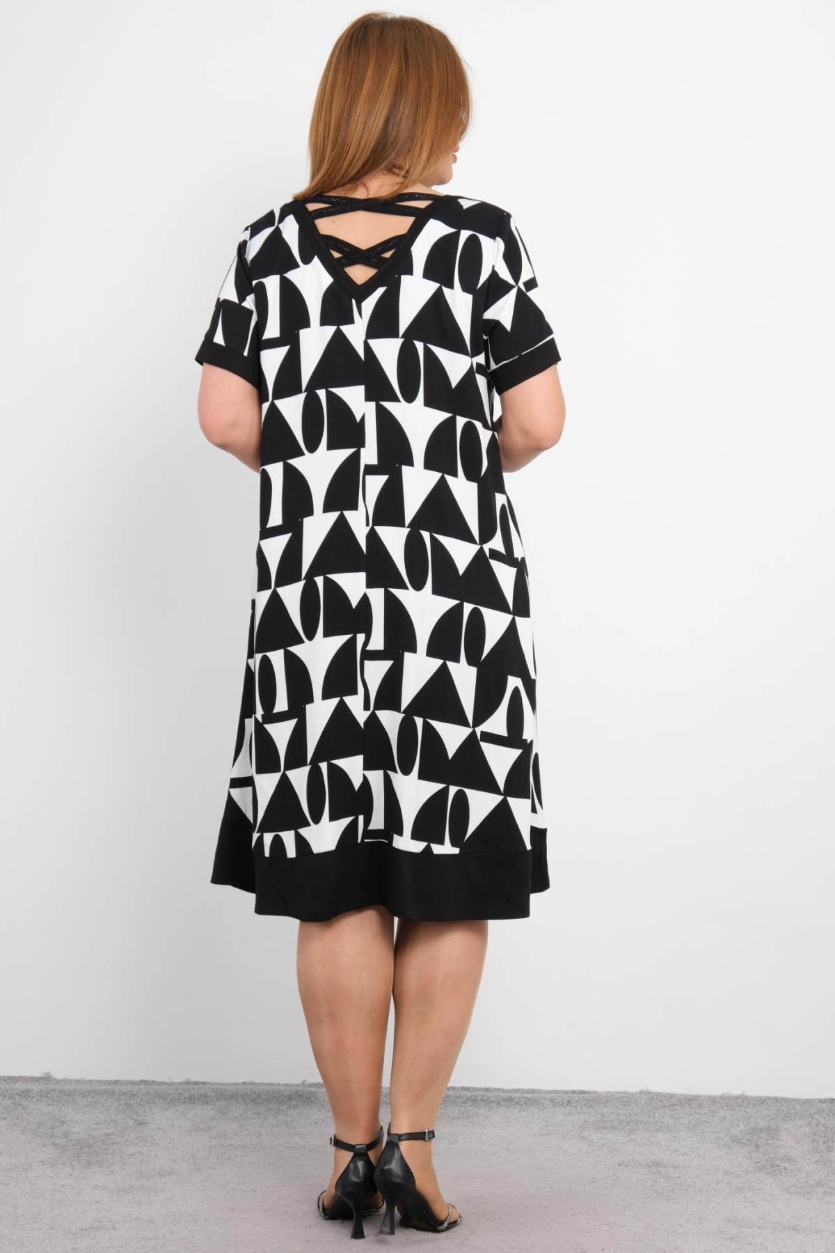 Plus Size Dress-Black