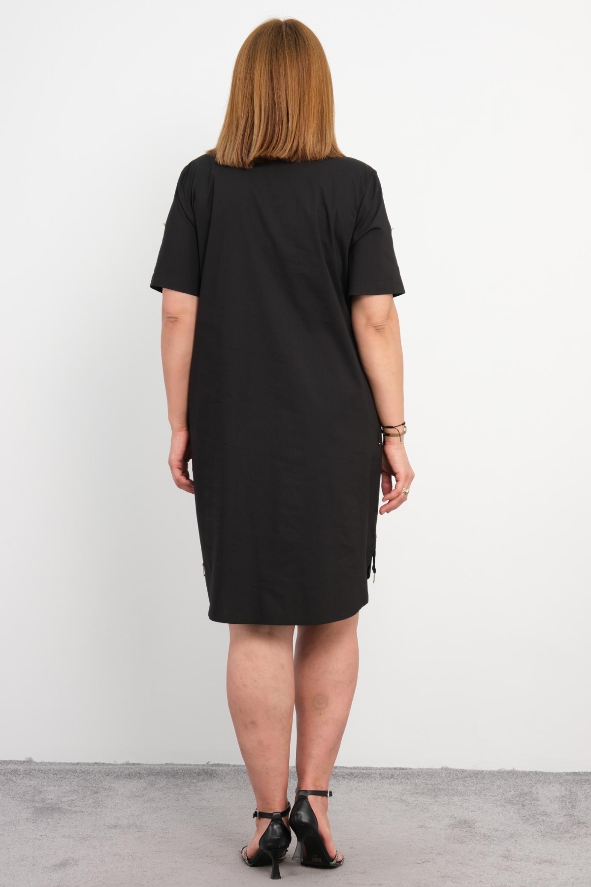 Plus Size Dress-Black