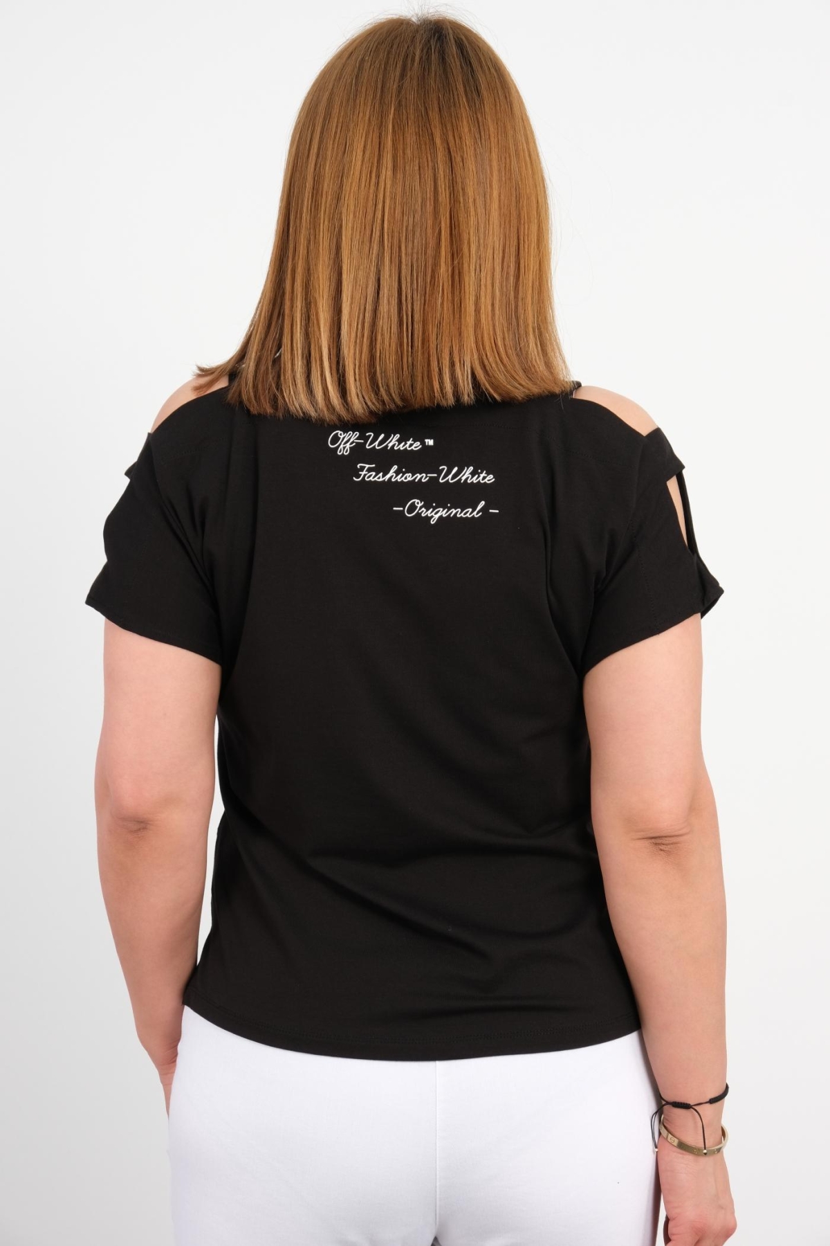 Plus Size Blouse-Black