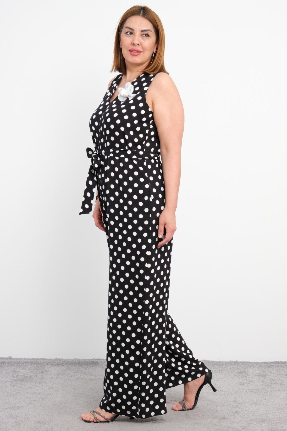 Plus Size Jumpsuit-Black