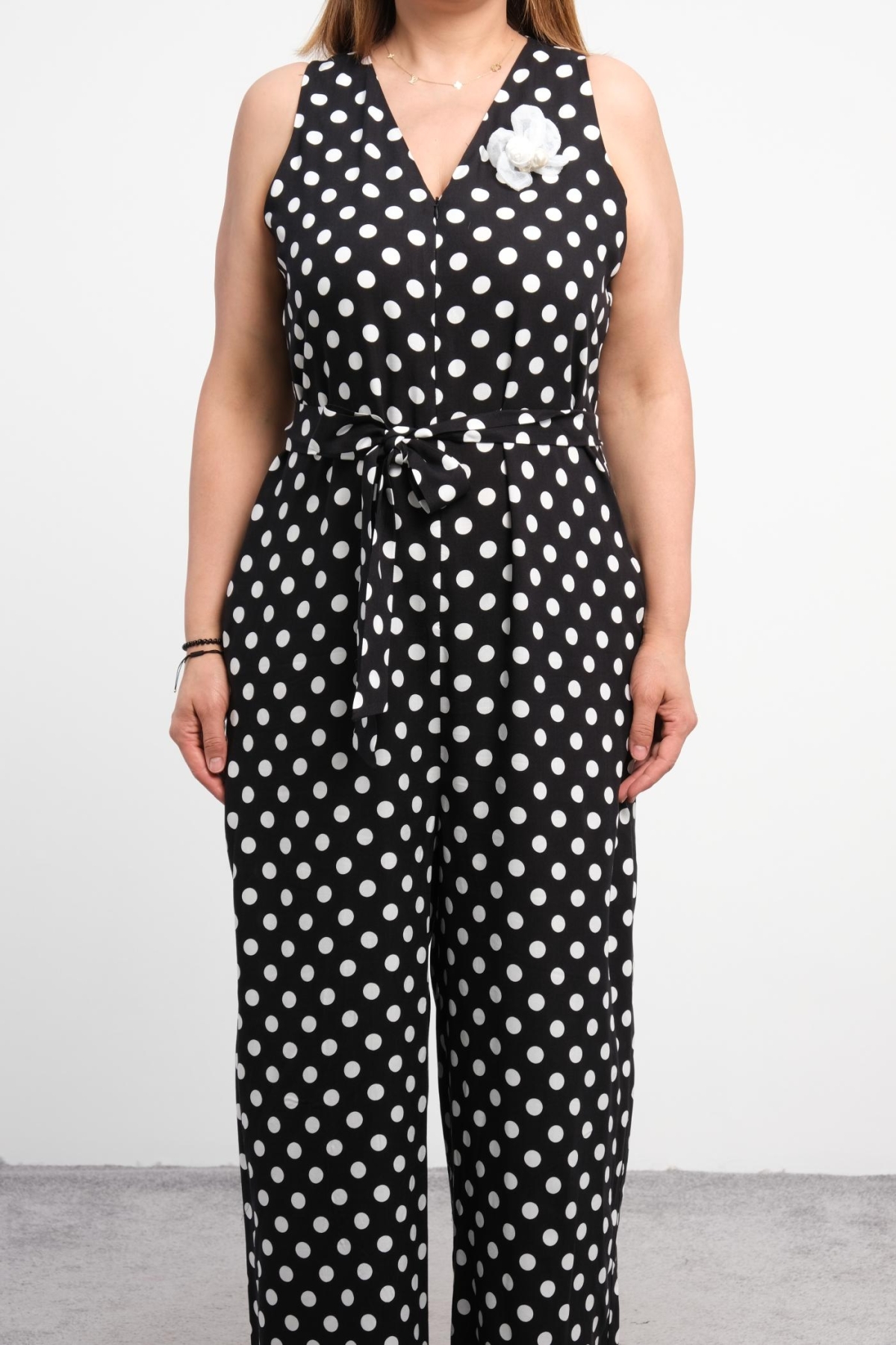 Plus Size Jumpsuit-Black