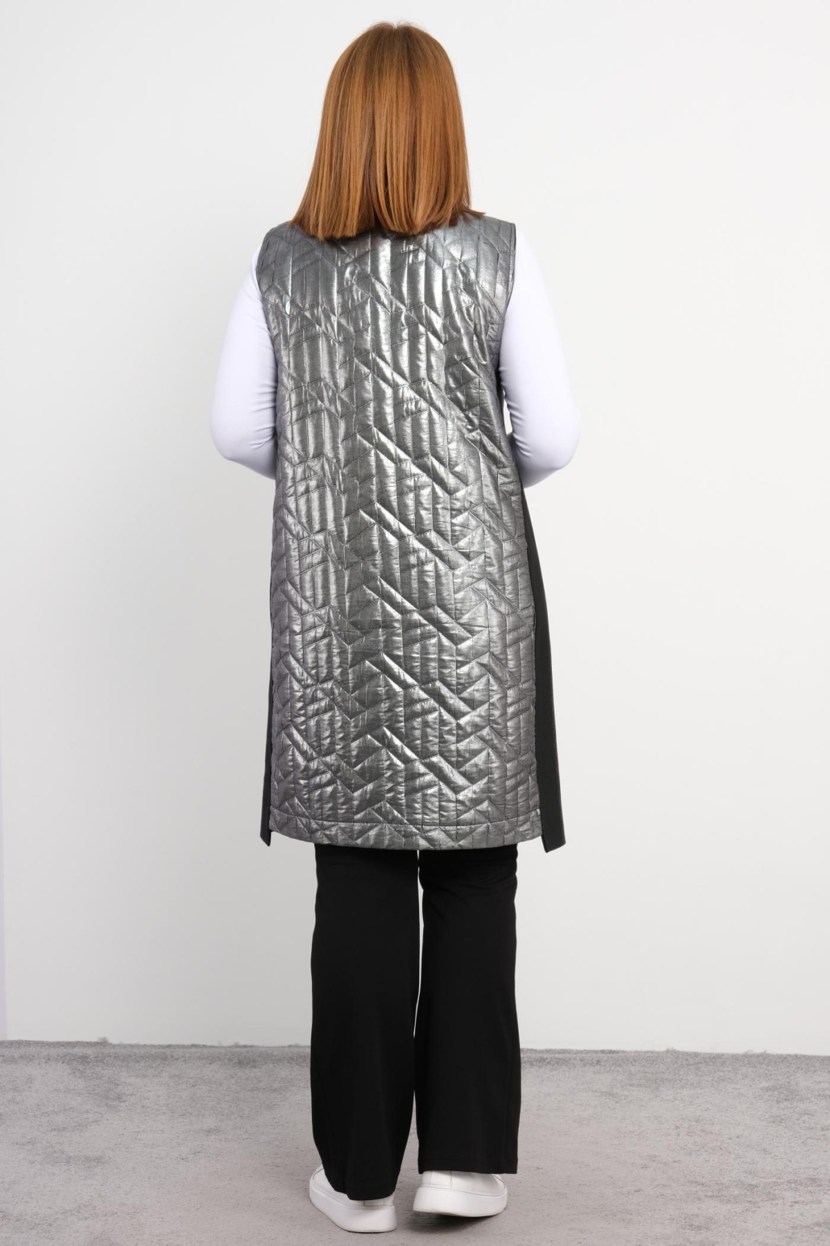 Plus Size Vest-Black